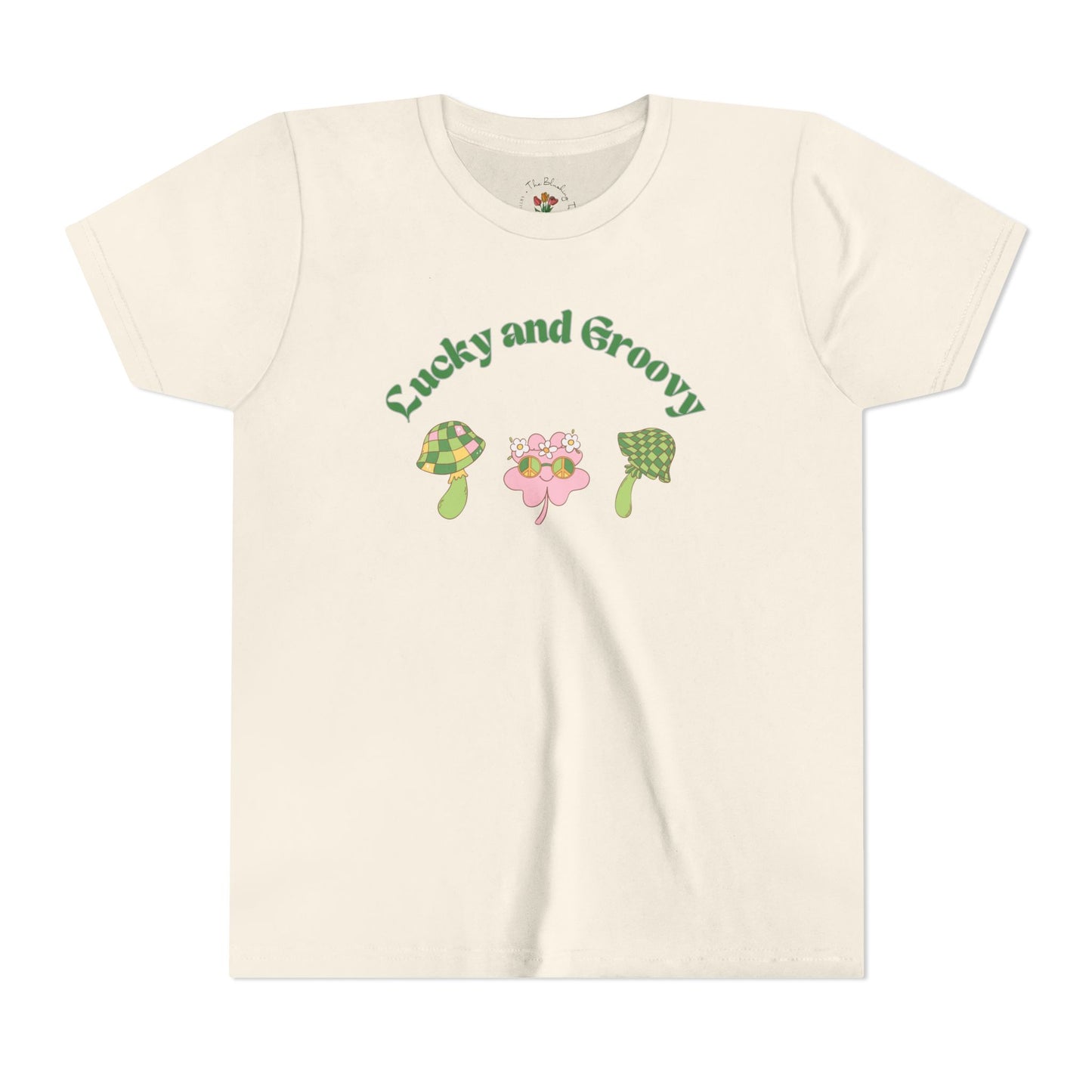 Groovy St. Patty's Inspired Youth Short Sleeve Tee