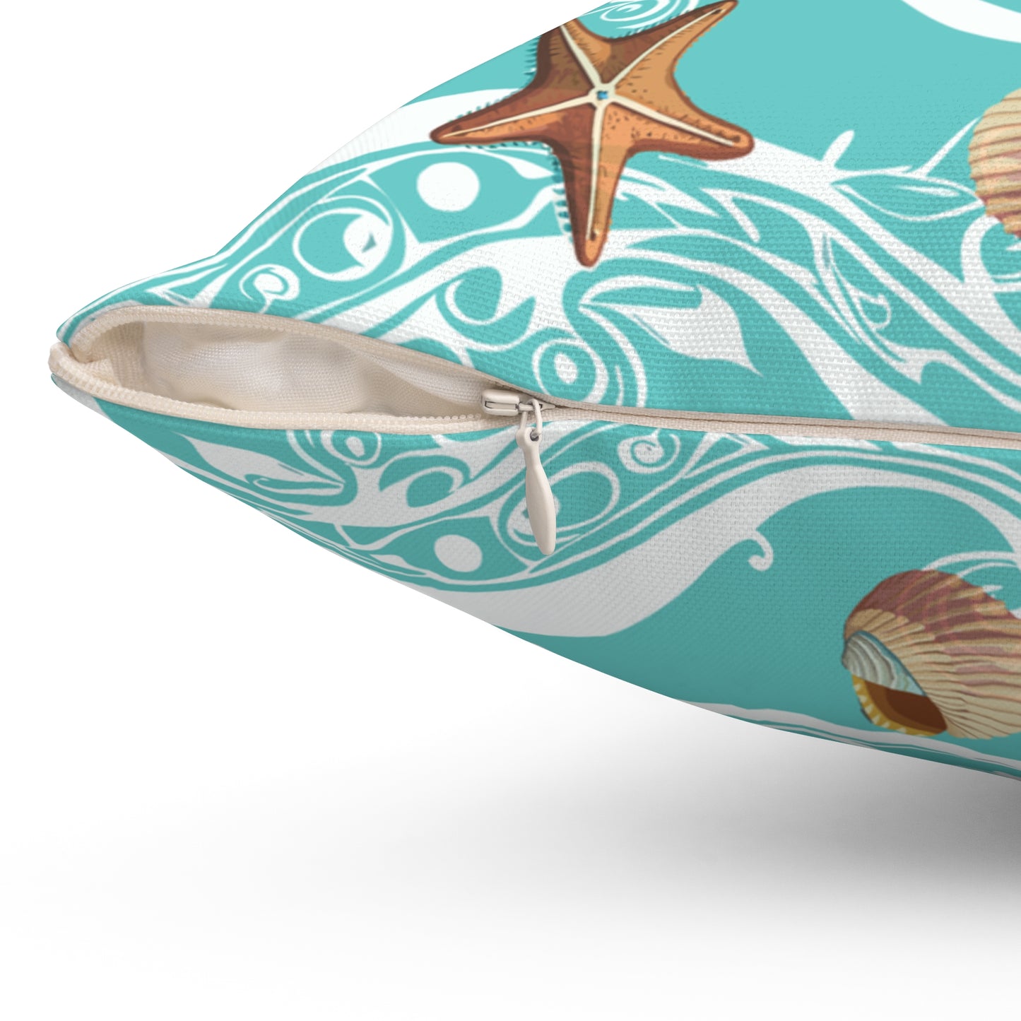 Nautical Inspired Square Pillow