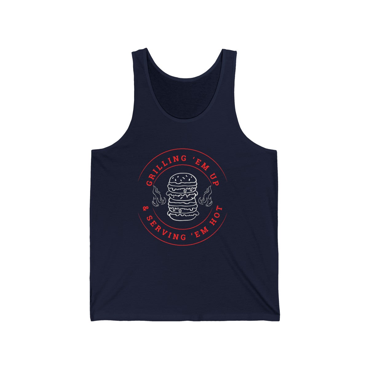 Stylish Tank for Dads and Grilling Fans