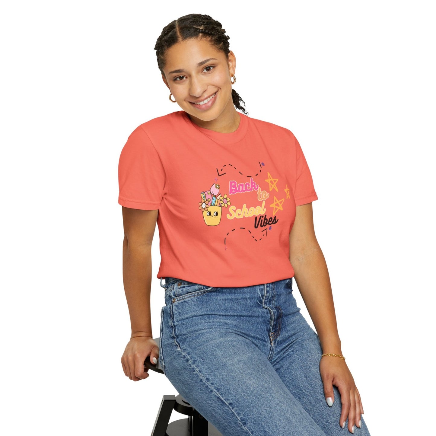 Back to School Vibes T-Shirt for Teacher or Principal