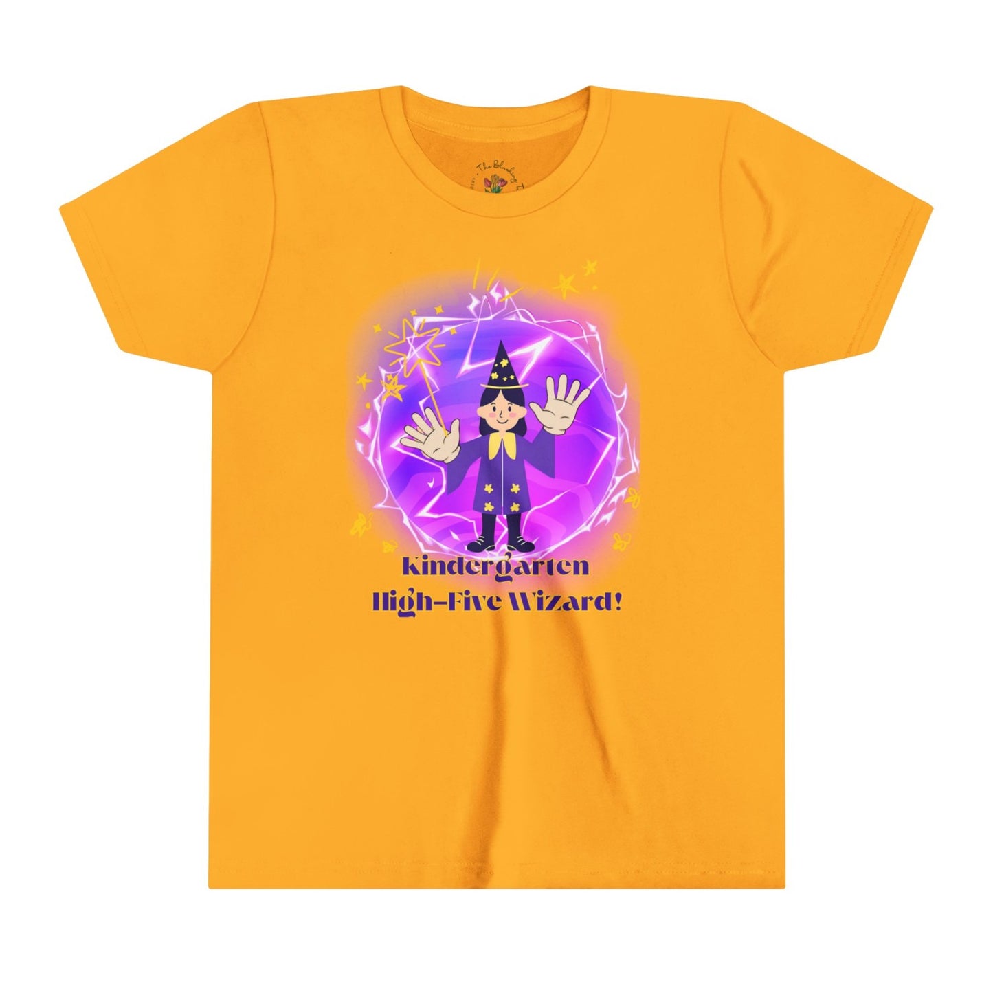 Kindergarten Back to School Tee High-Five Wizard
