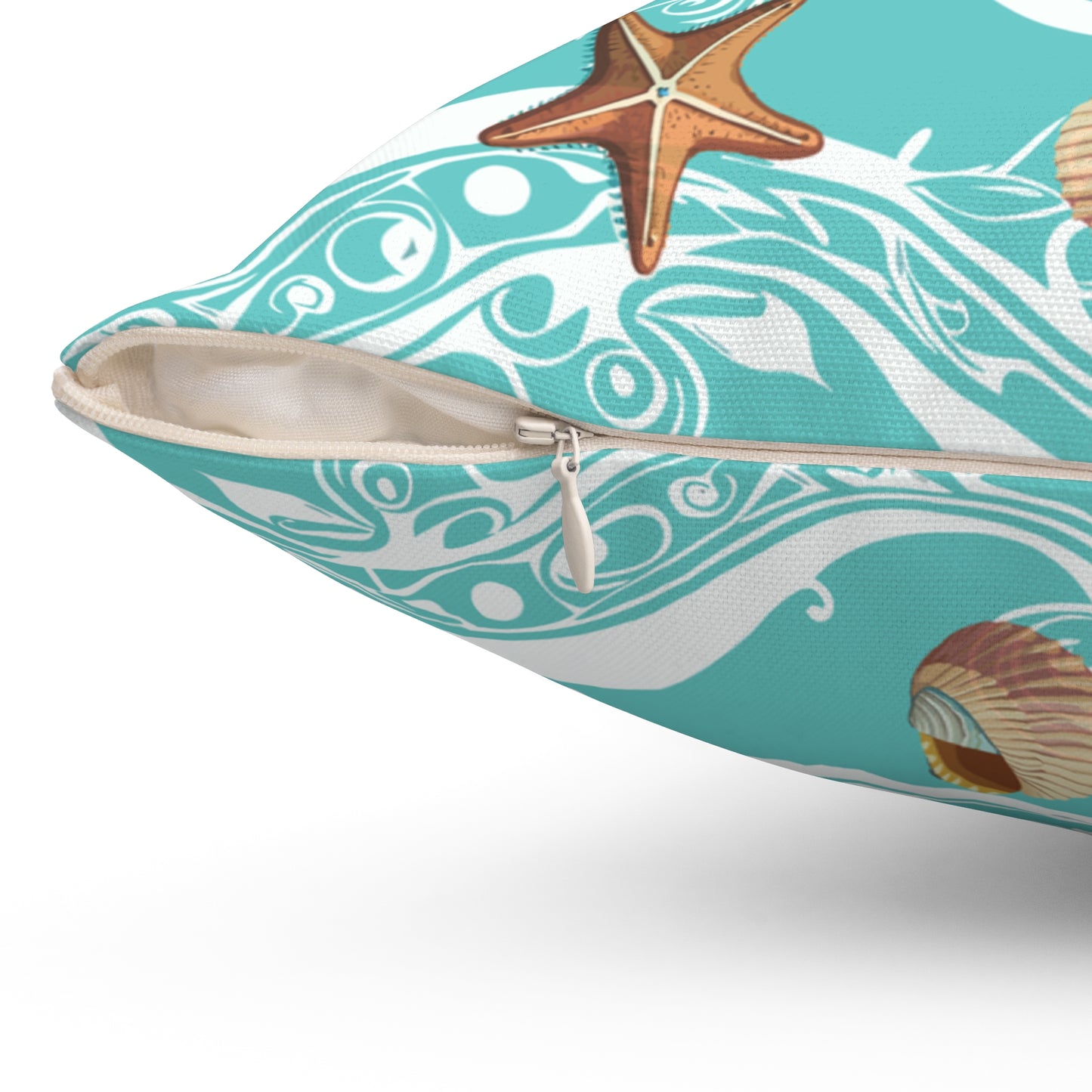 Nautical Inspired Square Pillow