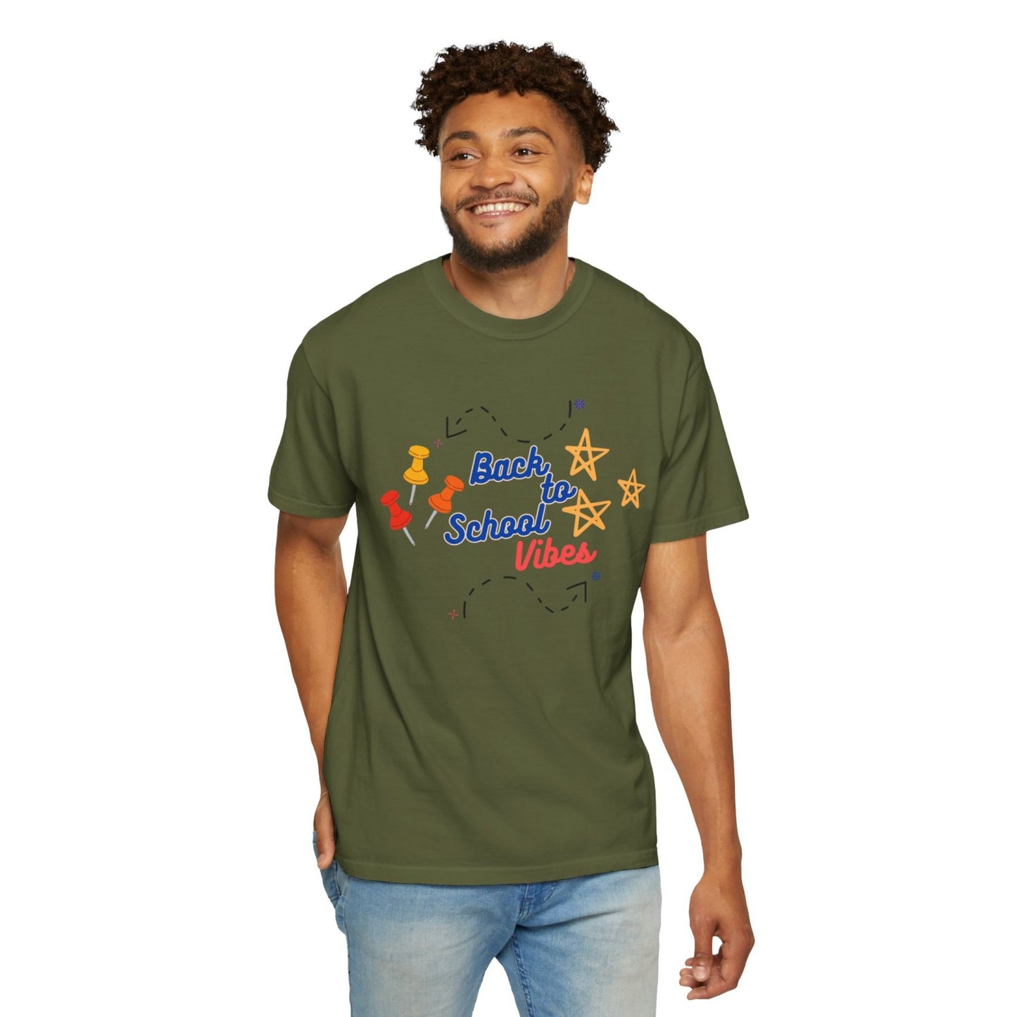 Back to School Vibes T-Shirt for Teacher or Principal