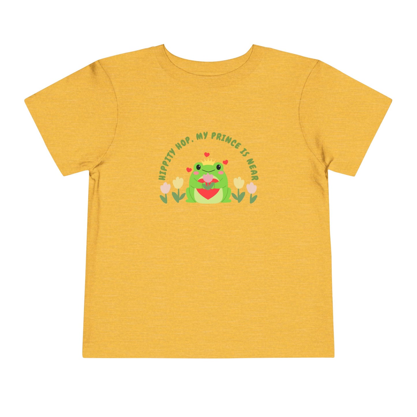 Lovely Frog Toddler Short Sleeve Tee