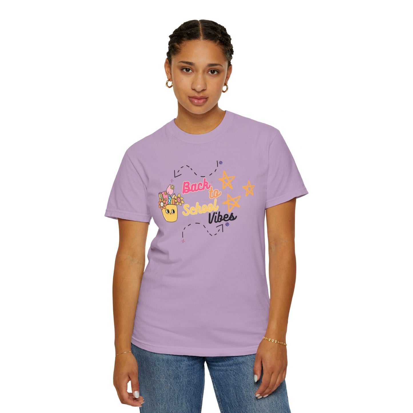 Back to School Vibes T-Shirt for Teacher or Principal