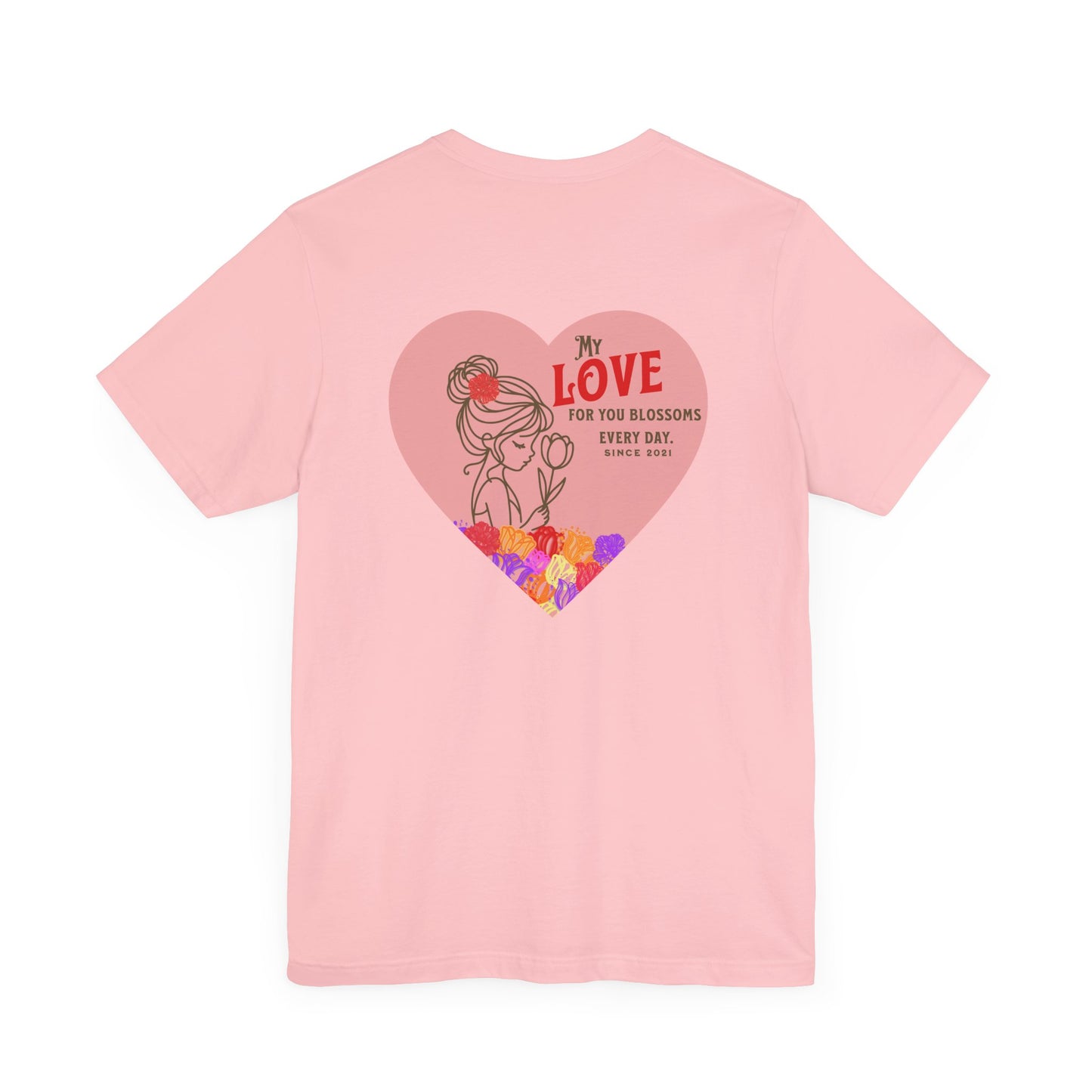 Love In Full Bloom Double-Sided Tee