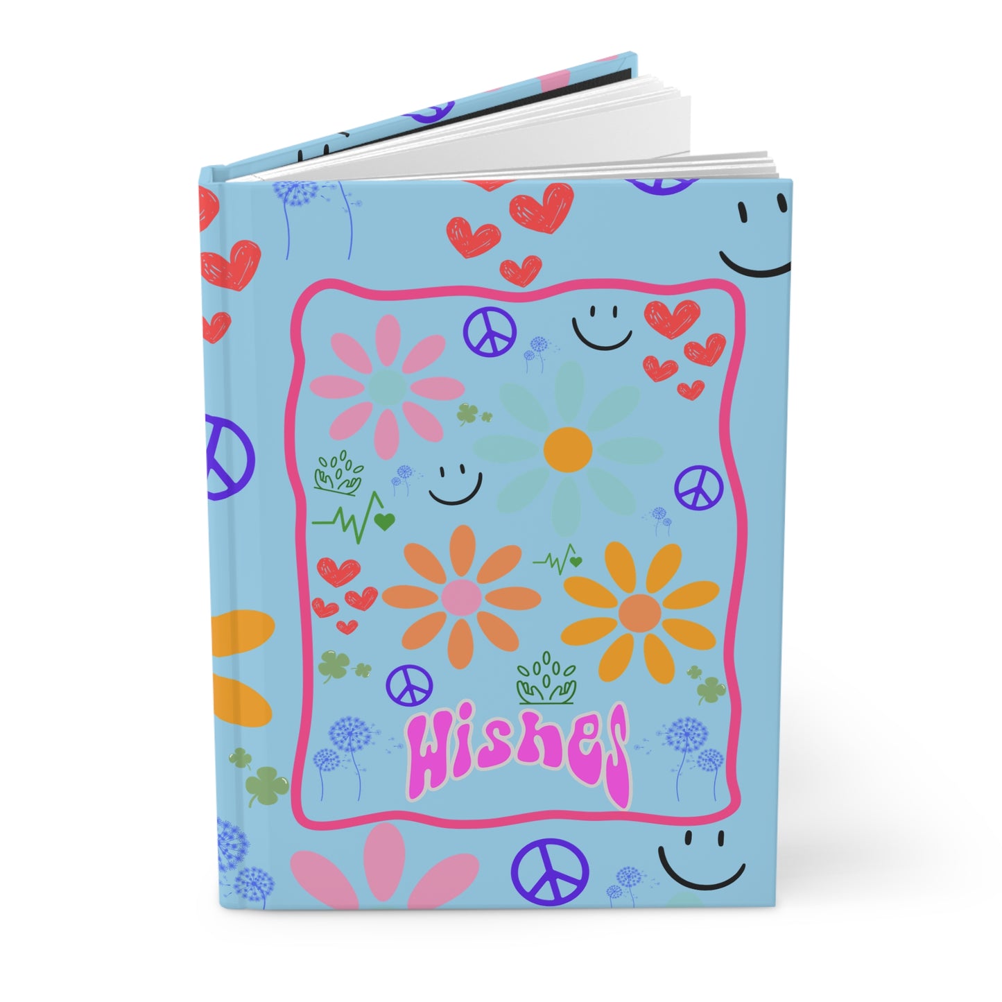 Everlasting Wishes Hardcover Journal Matte (in Blue)