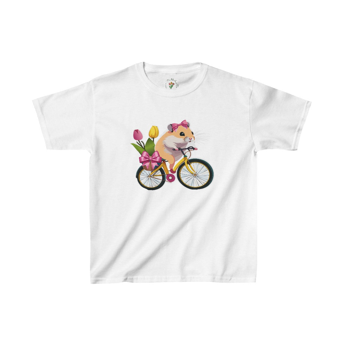 Bicycle Hammy Girl Kids Heavy Cottonâ„¢ Tee