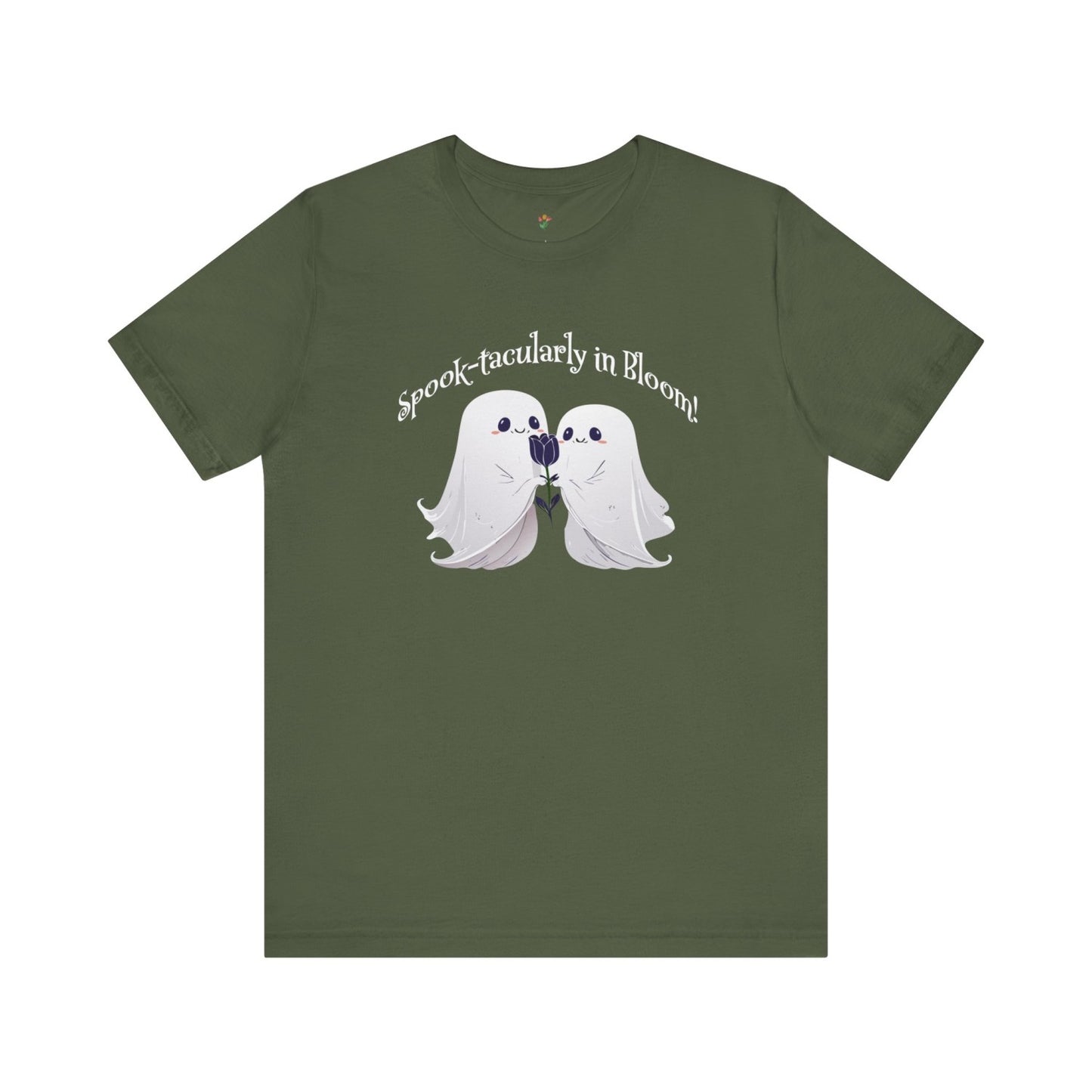 Comfy Coquette Inspired White Ghost Tee