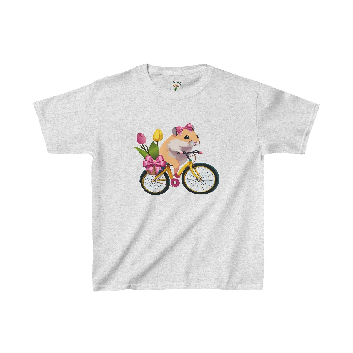 Bicycle Hammy Girl Kids Heavy Cottonâ„¢ Tee