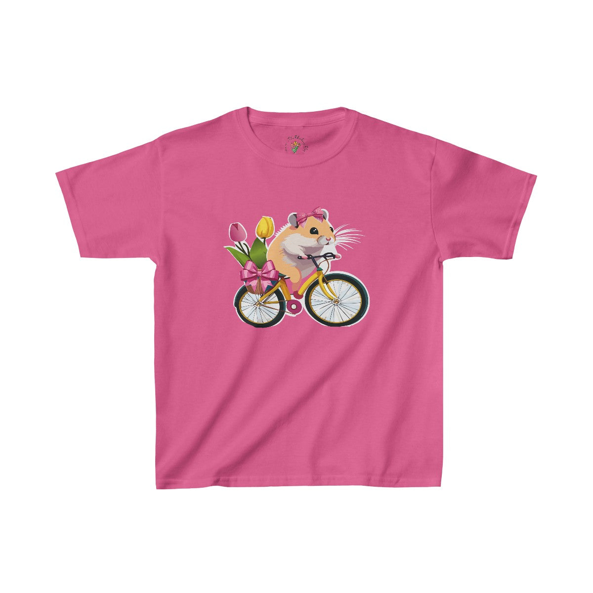 Bicycle Hammy Girl Kids Heavy Cottonâ„¢ Tee