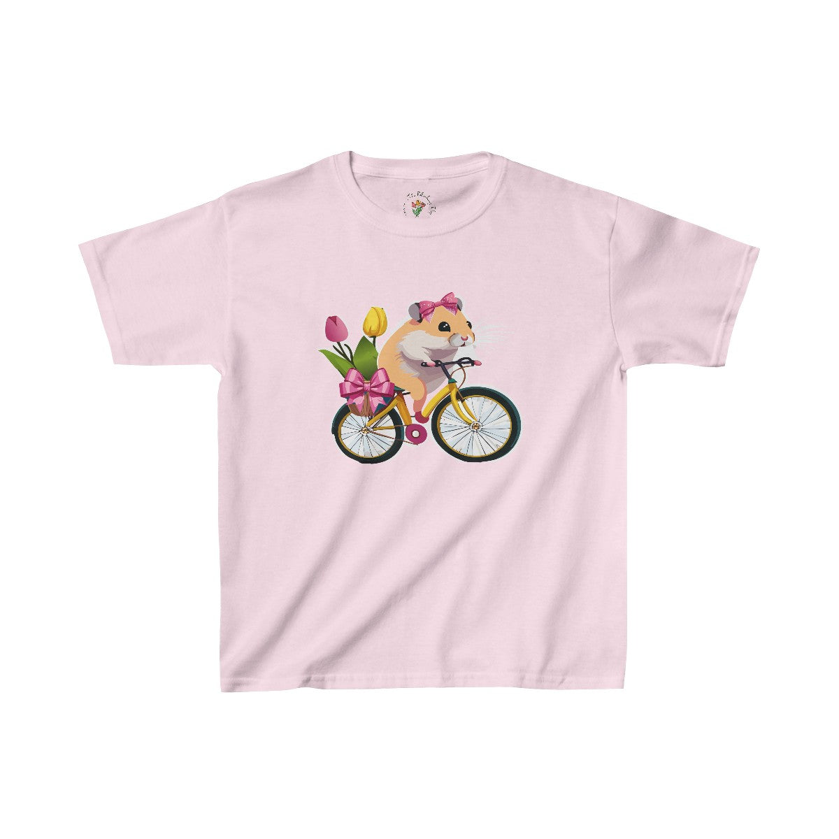 Bicycle Hammy Girl Kids Heavy Cottonâ„¢ Tee