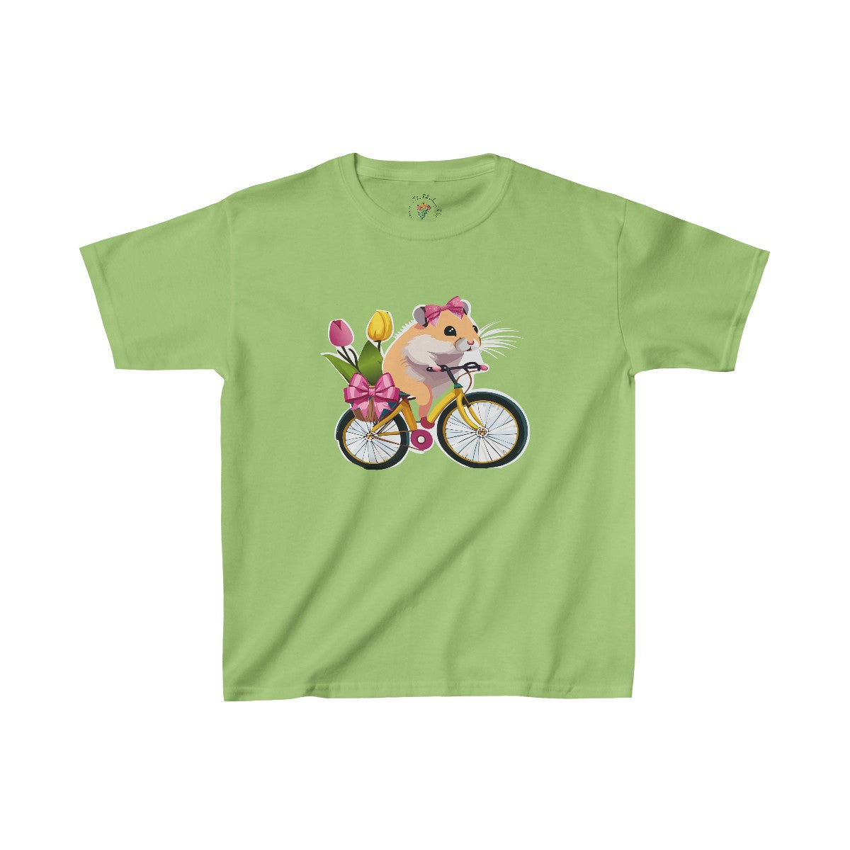 Bicycle Hammy Girl Kids Heavy Cottonâ„¢ Tee