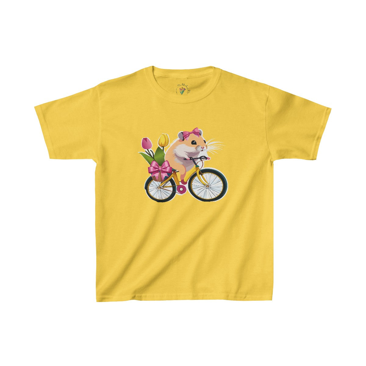 Bicycle Hammy Girl Kids Heavy Cottonâ„¢ Tee