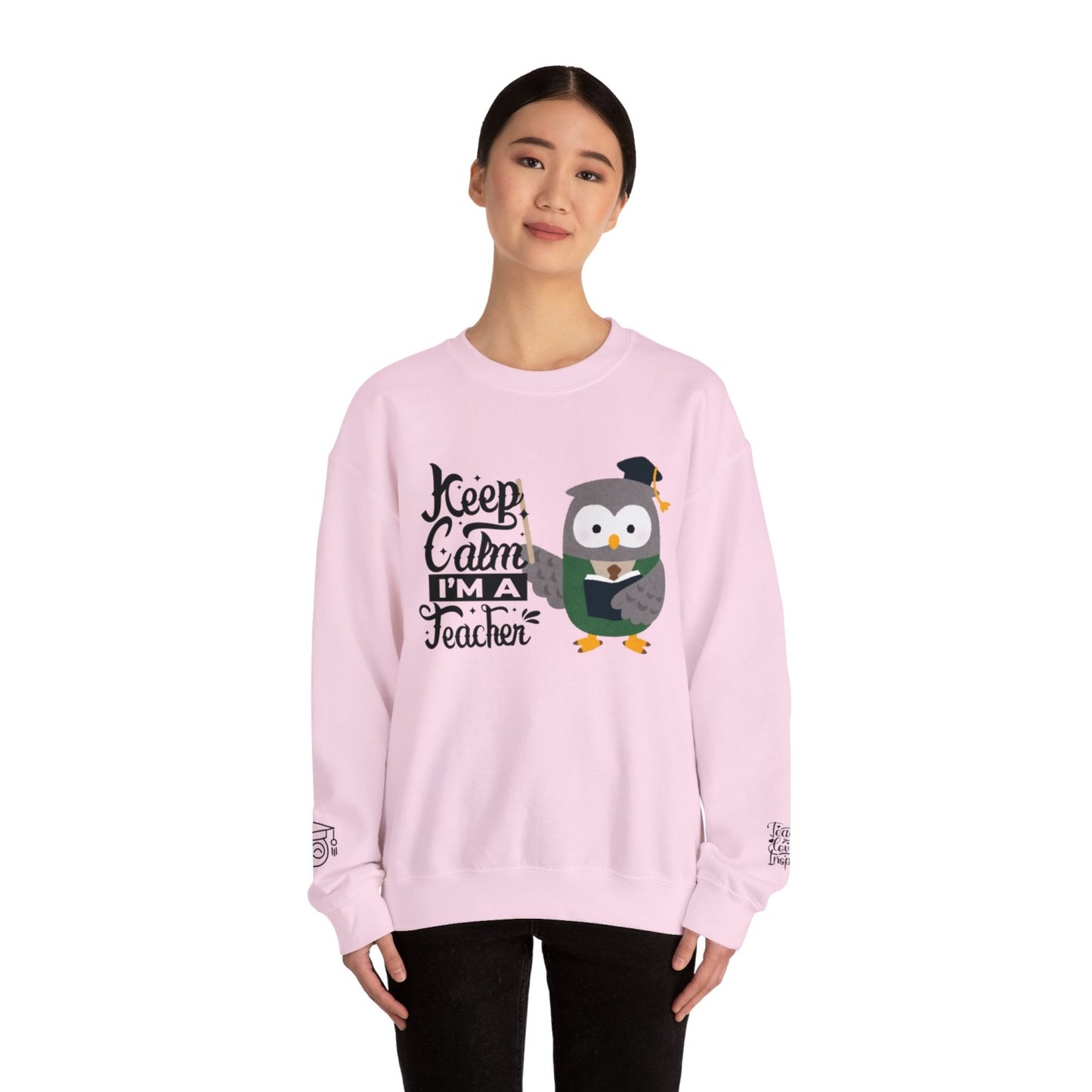 Comfy Teacher Crewneck Sweatshirt