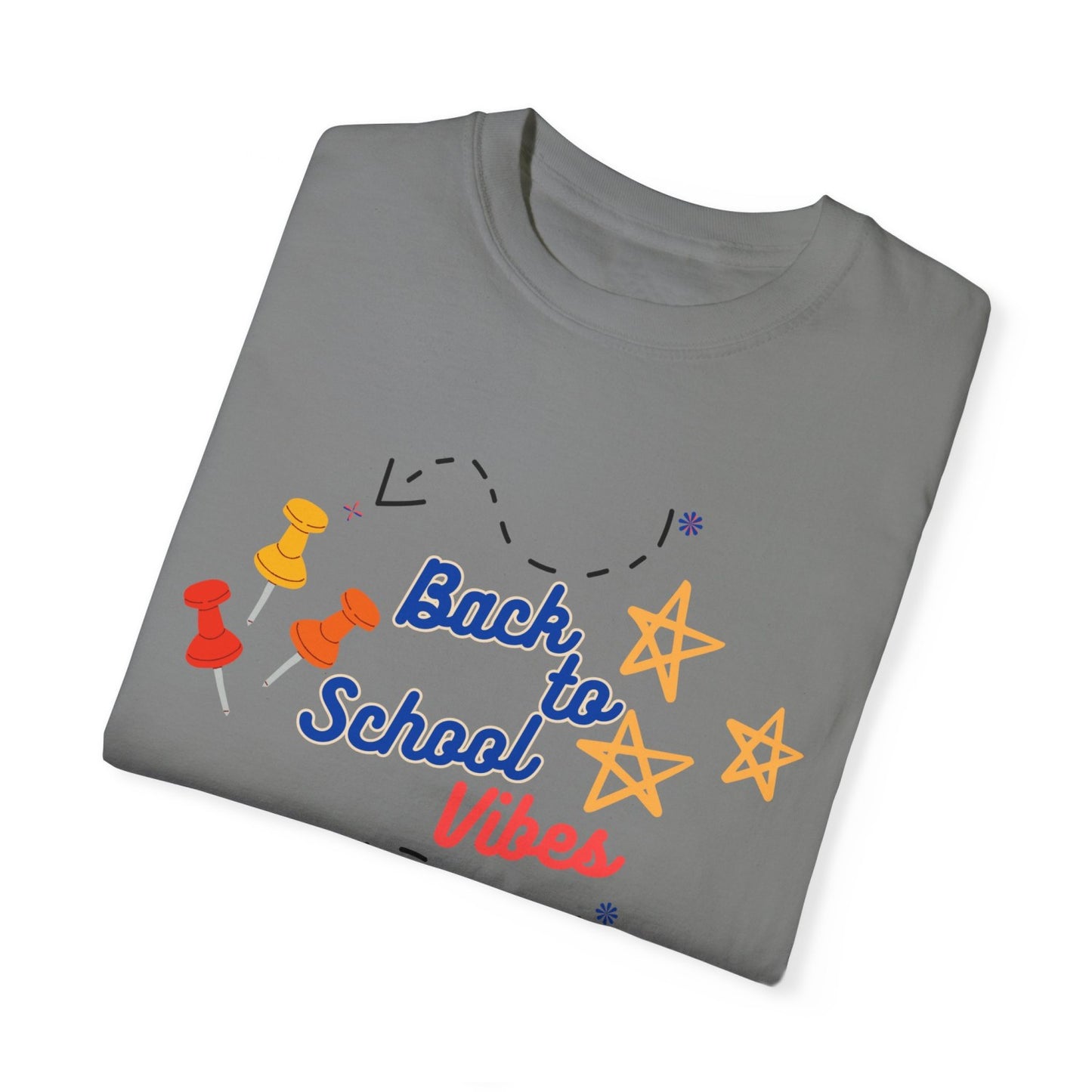 Back to School Vibes T-Shirt for Teacher or Principal