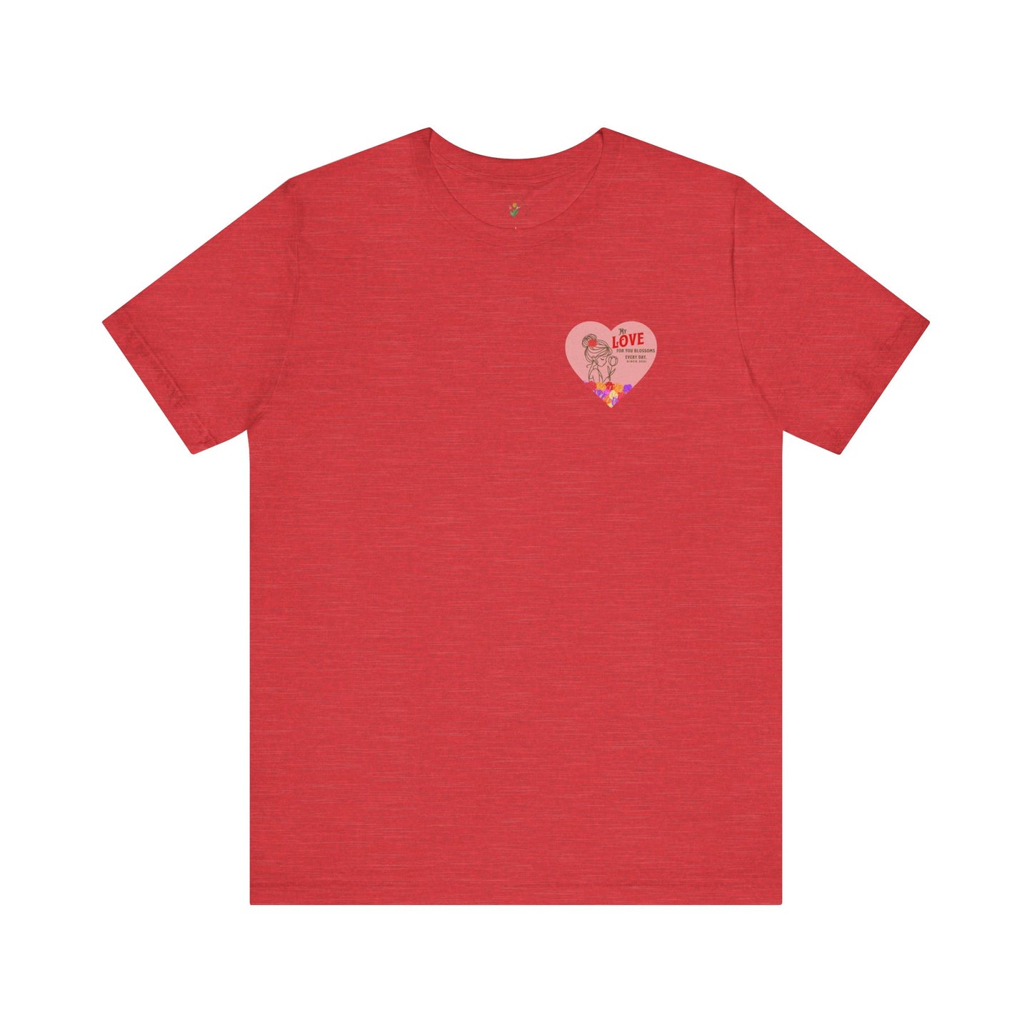Love In Full Bloom Double-Sided Tee