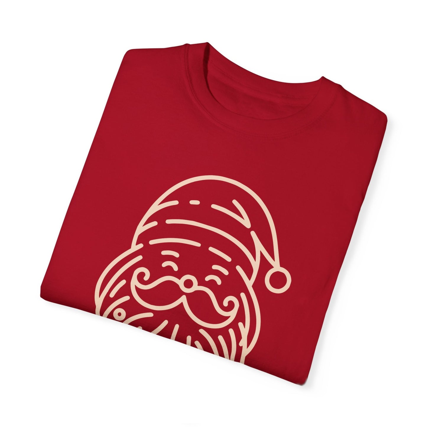 Comfy Minimalist Inspired Santa T-Shirt