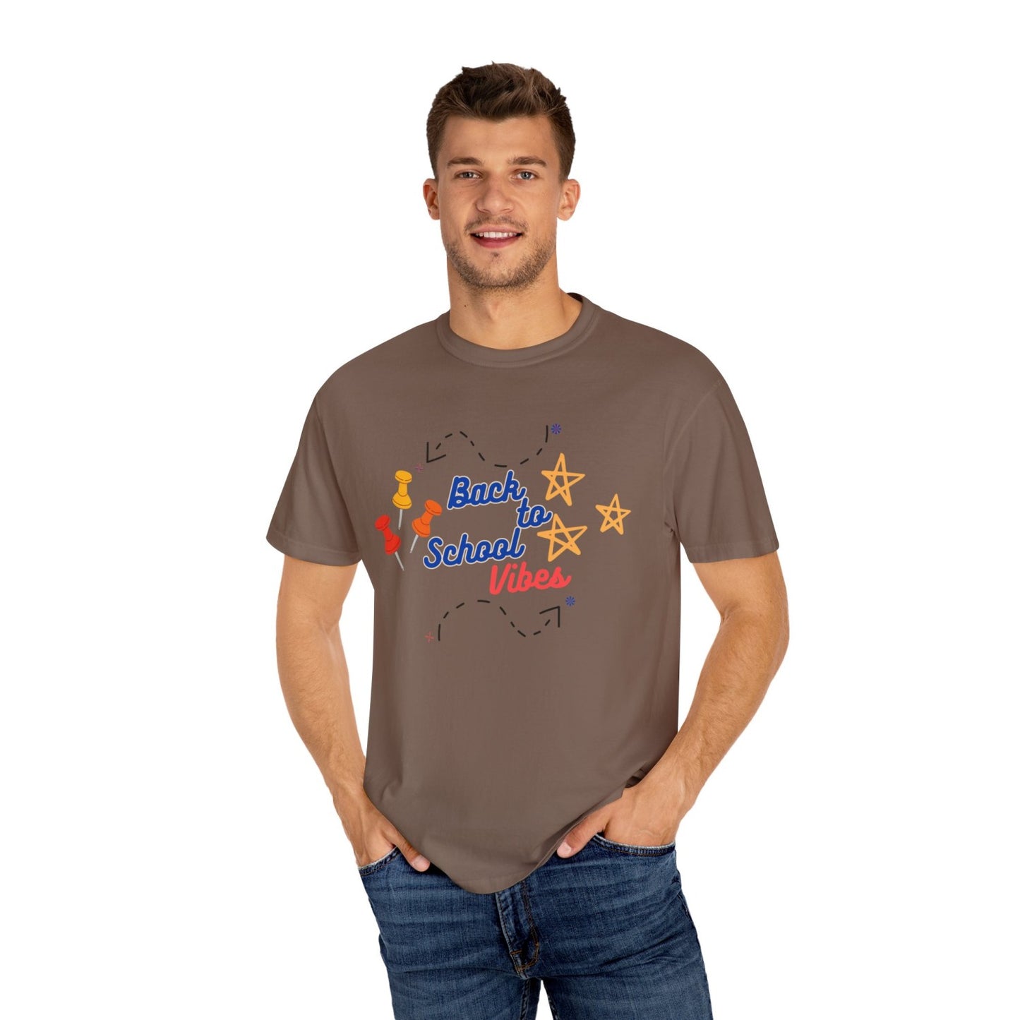 Back to School Vibes T-Shirt for Teacher or Principal