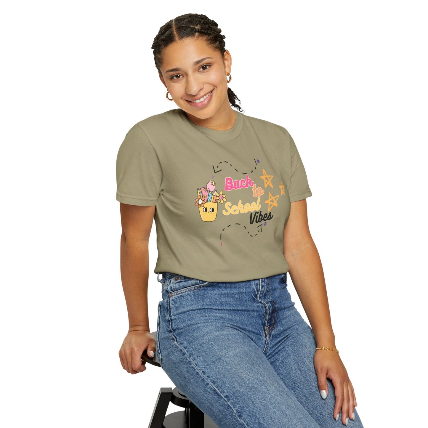 Back to School Vibes T-Shirt for Teacher or Principal