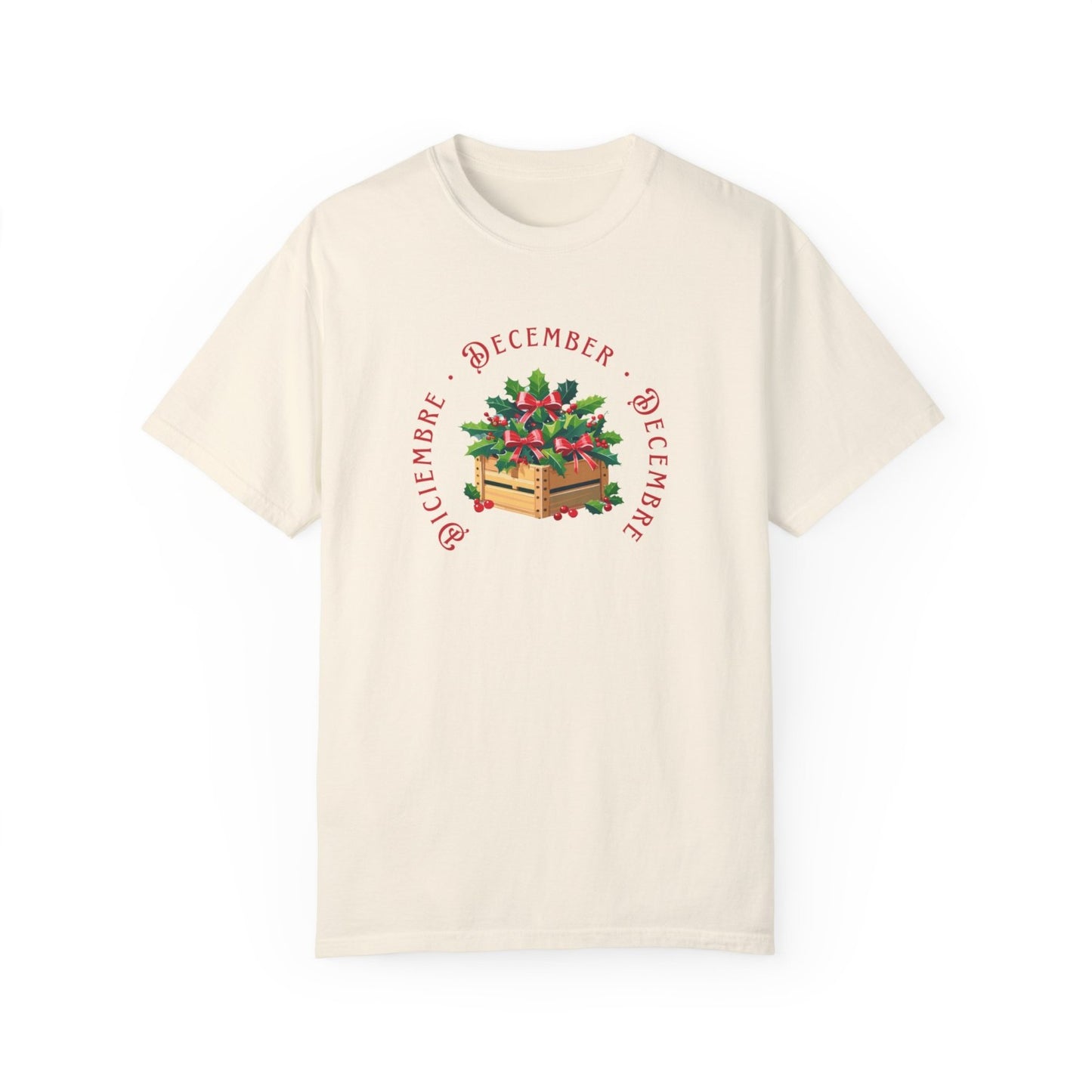 Comfy December Birth Flower T-Shirt