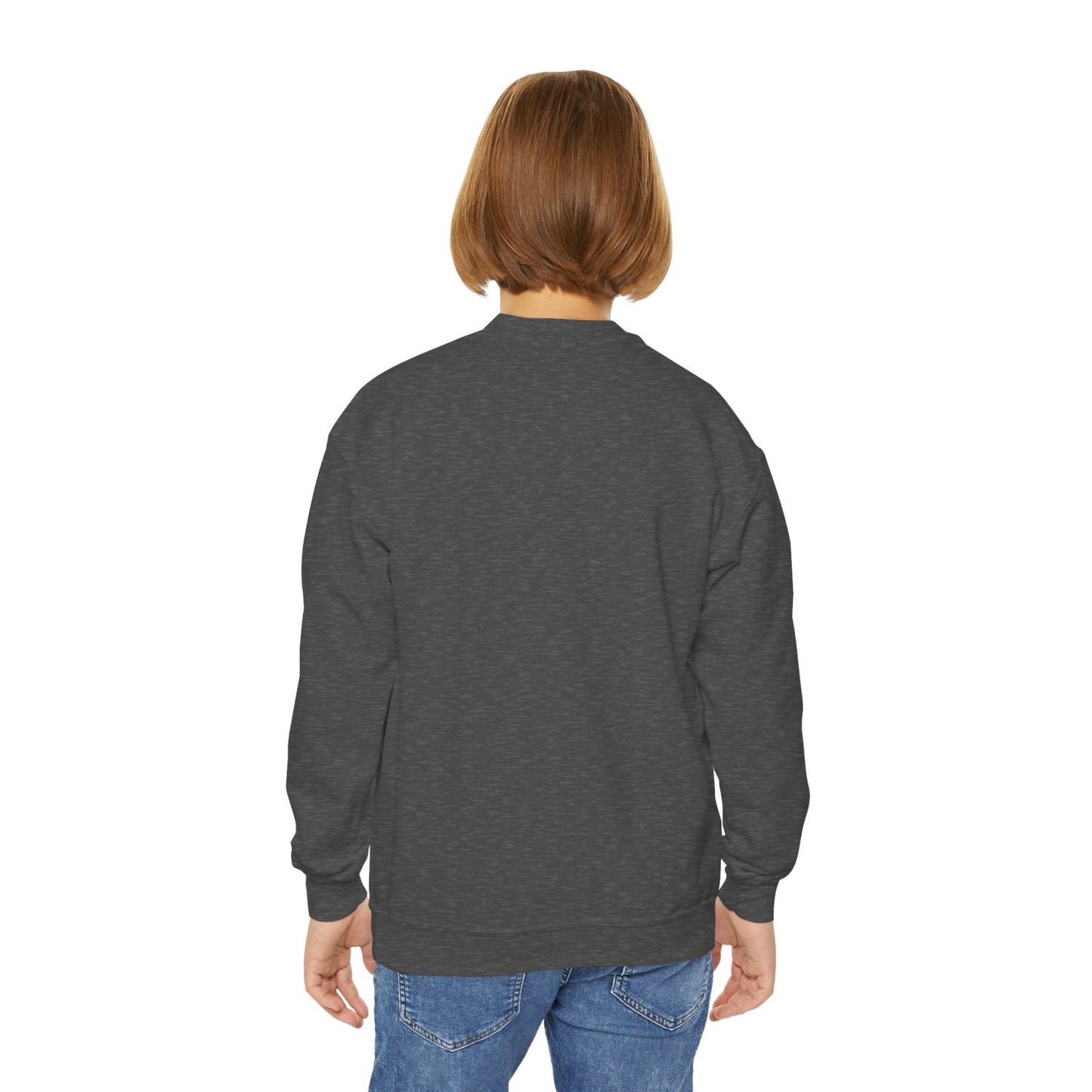 Cozy Youth Crewneck Sweatshirt Featuring Skater Hammies