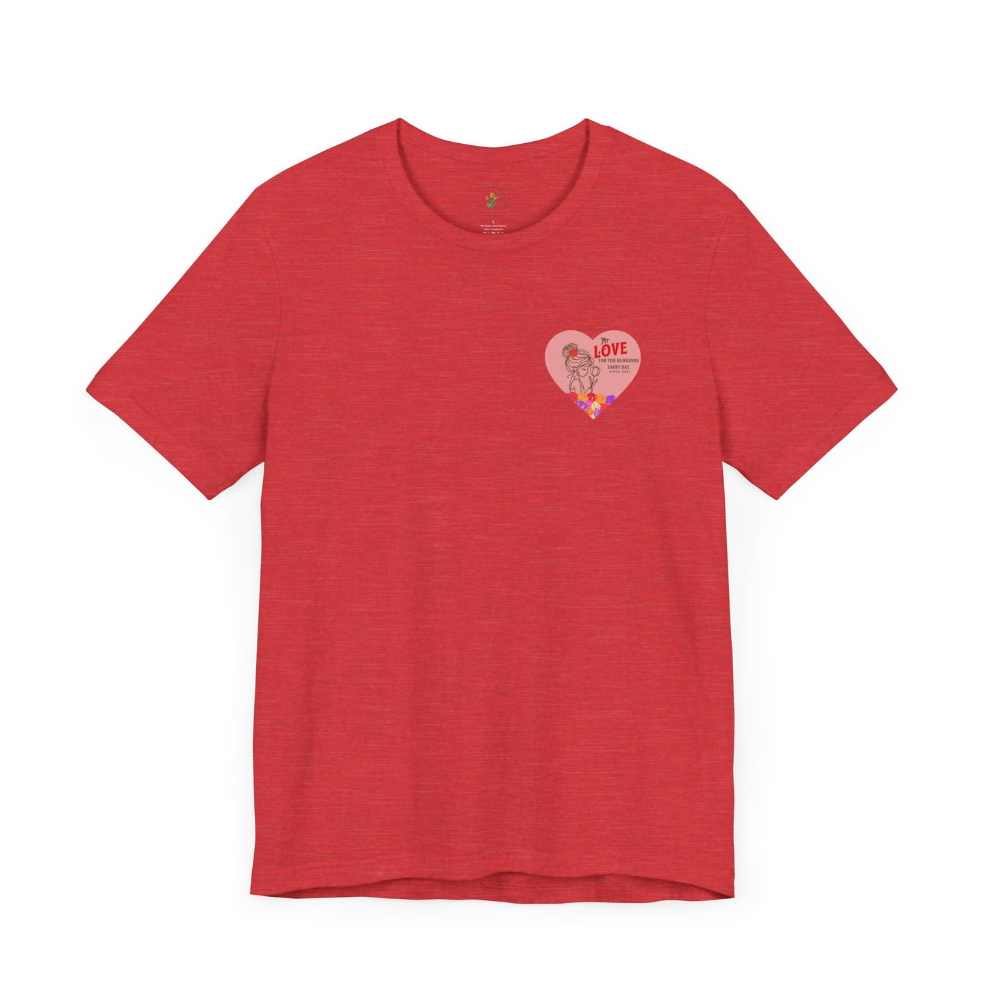 Love In Full Bloom Double-Sided Tee