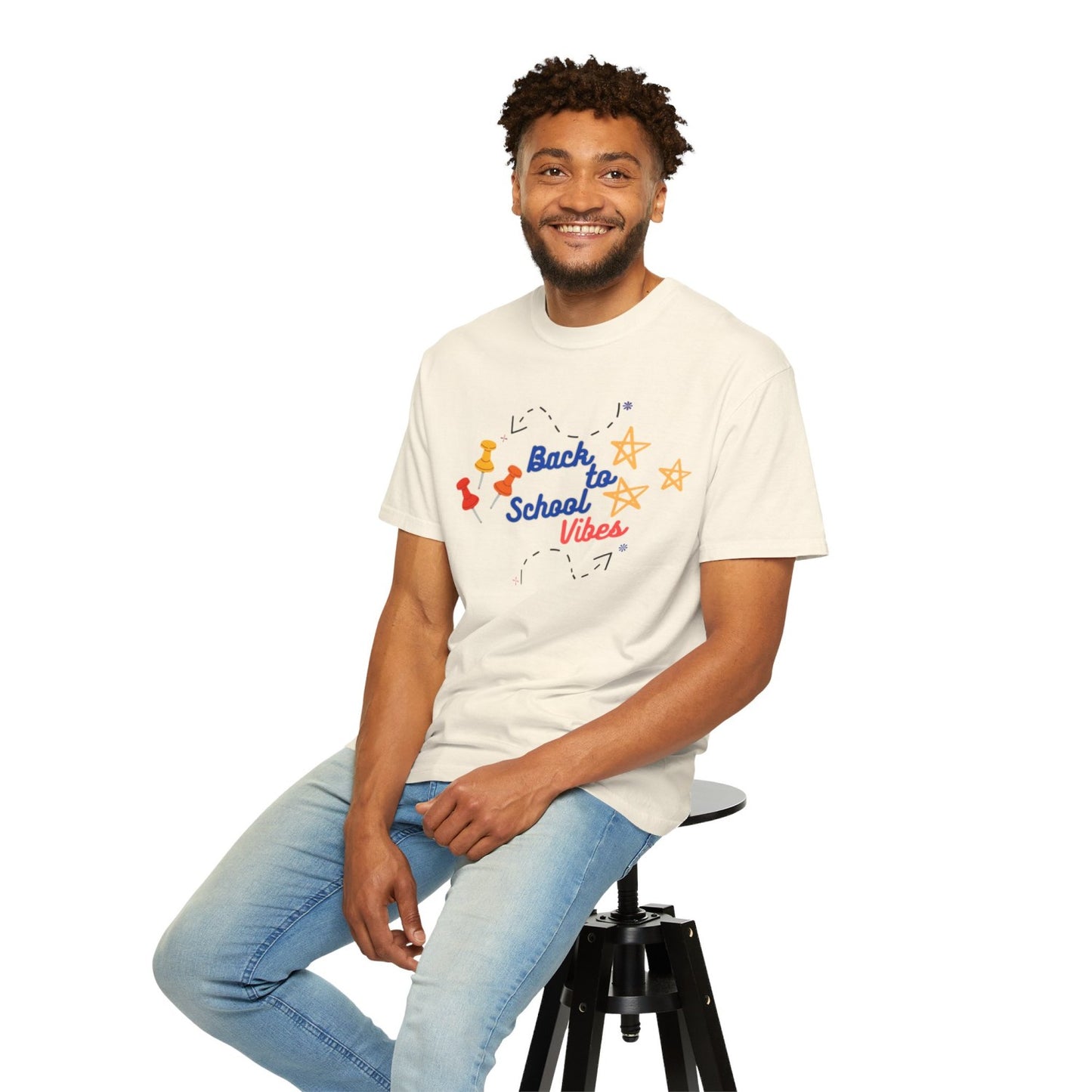 Back to School Vibes T-Shirt for Teacher or Principal