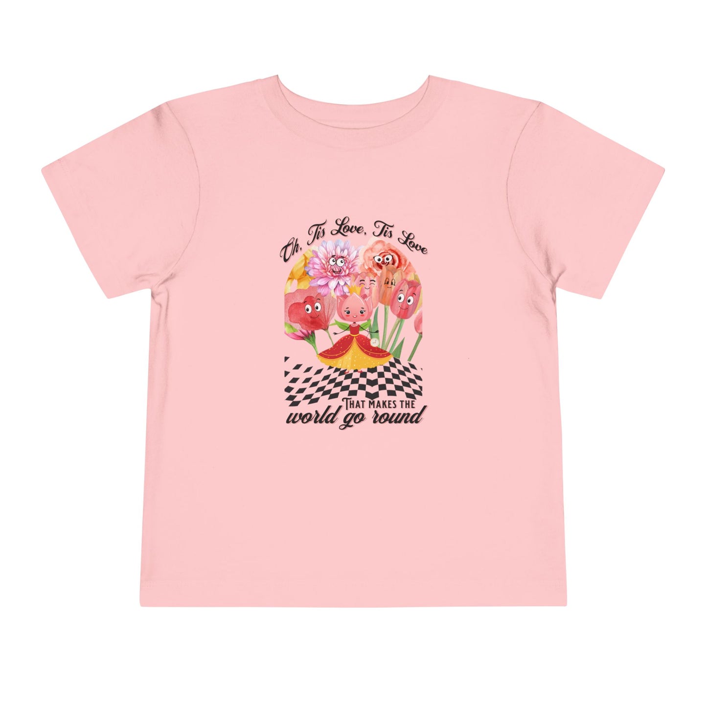 Floral Wonderland Inspired Toddler Short Sleeve Tee