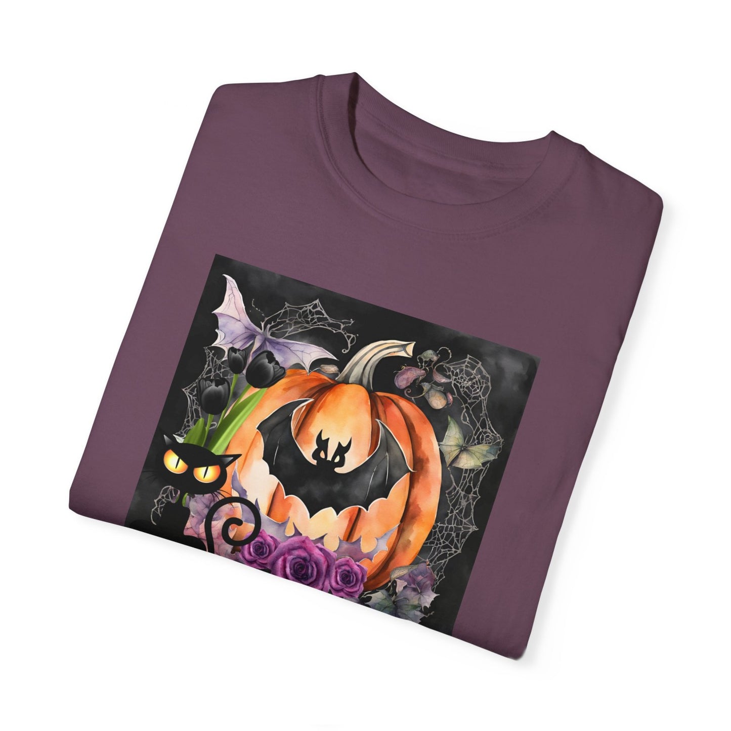 Vintage Inspired Halloween T-Shirt Featuring Jack-o-Lantern