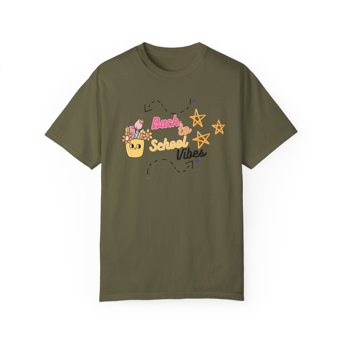 Back to School Vibes T-Shirt for Teacher or Principal