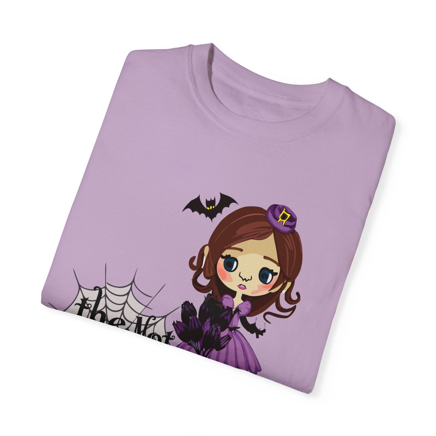 Vintage Inspired Halloween T-Shirt Featuring A Naughty Witch
