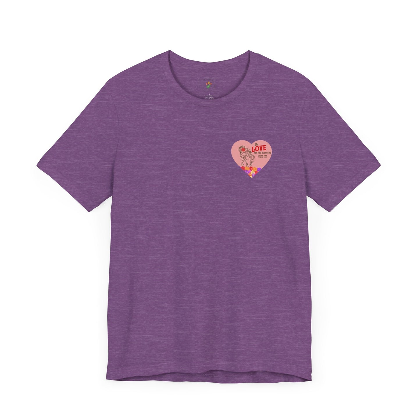 Love In Full Bloom Double-Sided Tee