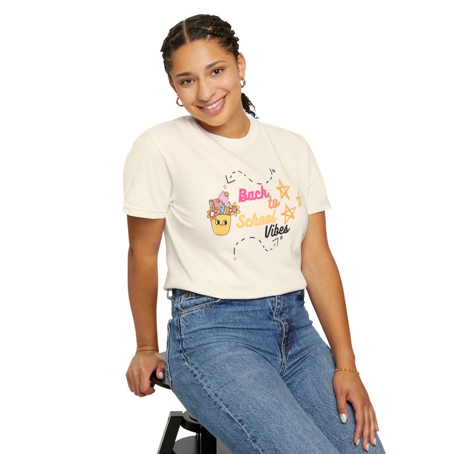 Back to School Vibes T-Shirt for Teacher or Principal