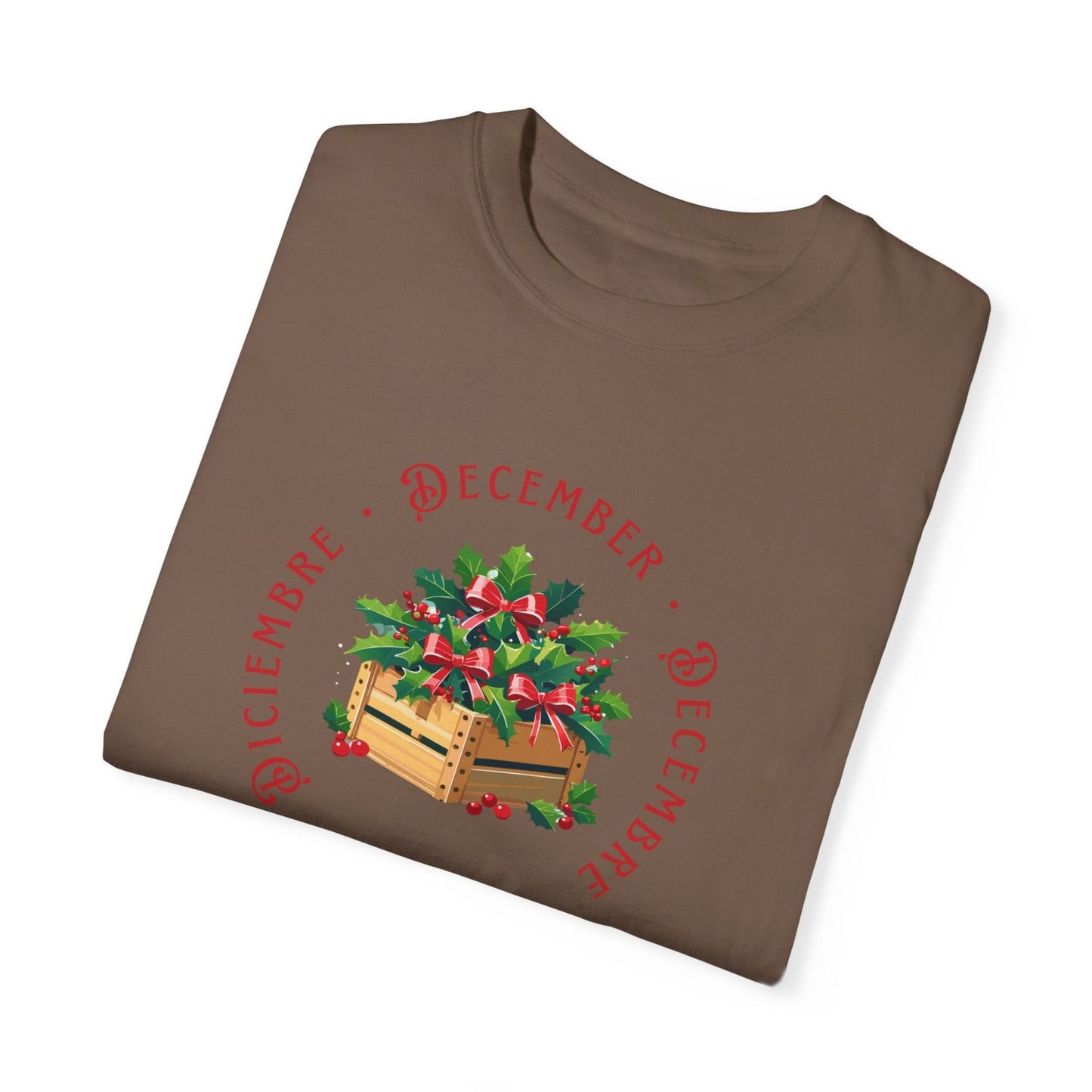 Comfy December Birth Flower T-Shirt