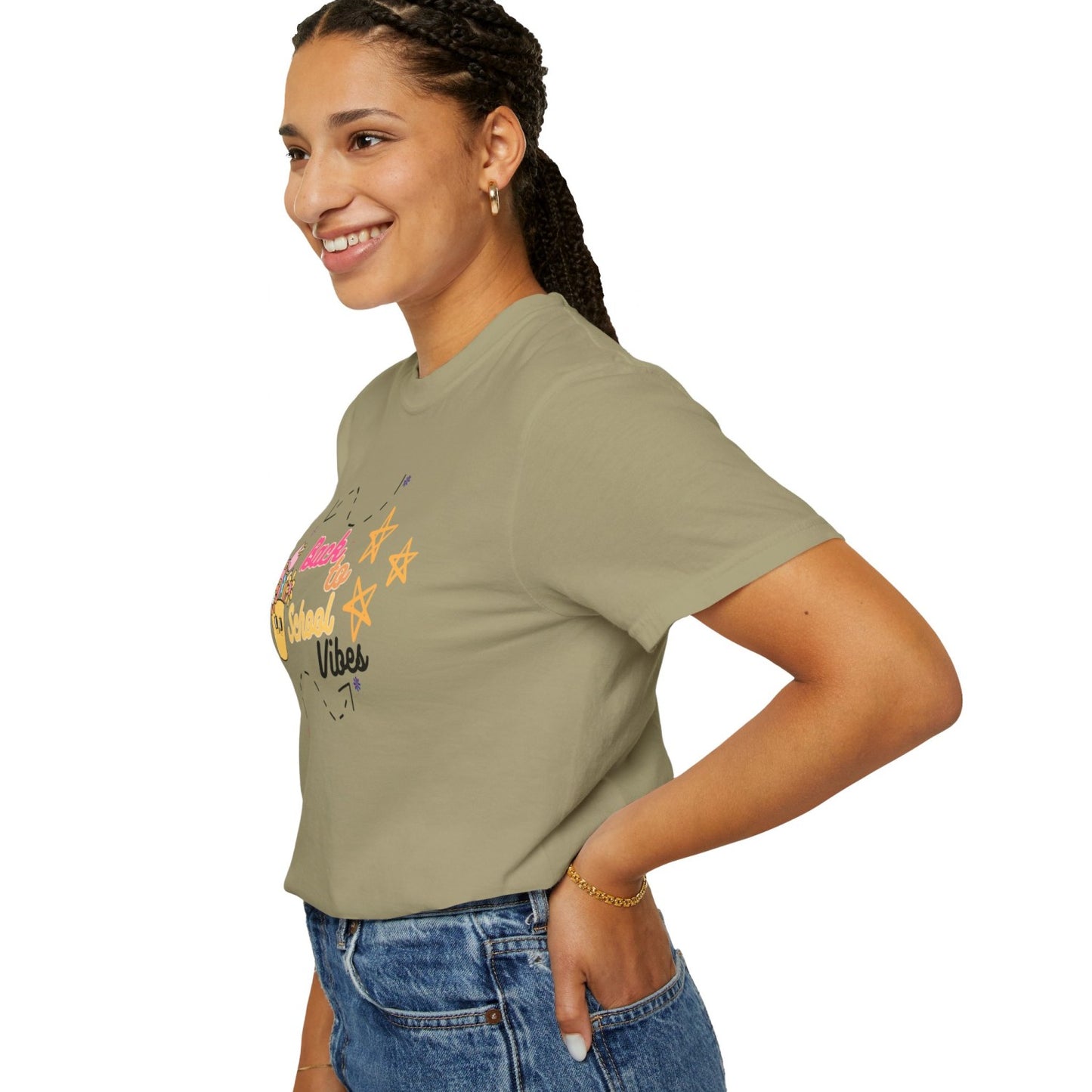 Back to School Vibes T-Shirt for Teacher or Principal