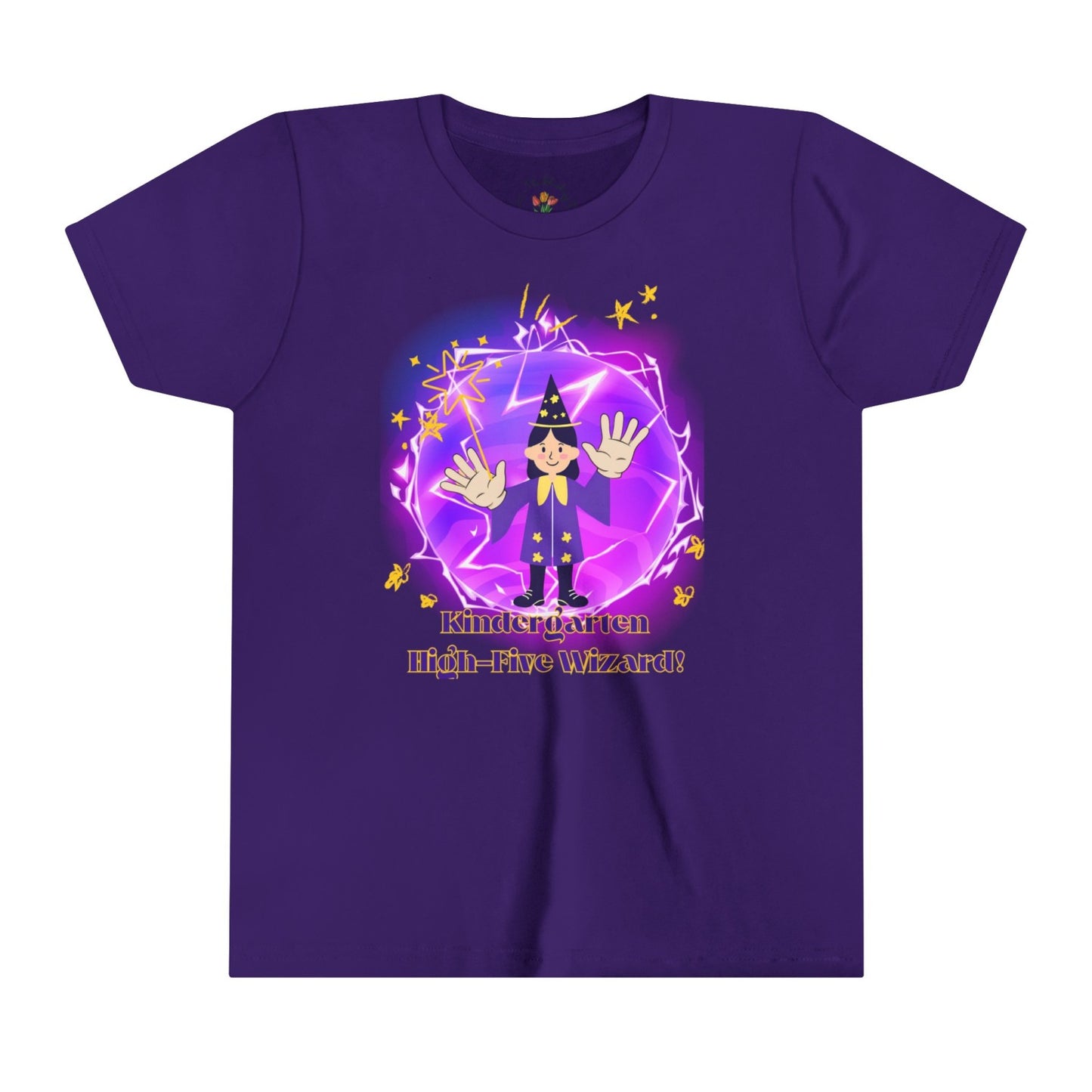 Kindergarten Back to School Tee High-Five Wizard