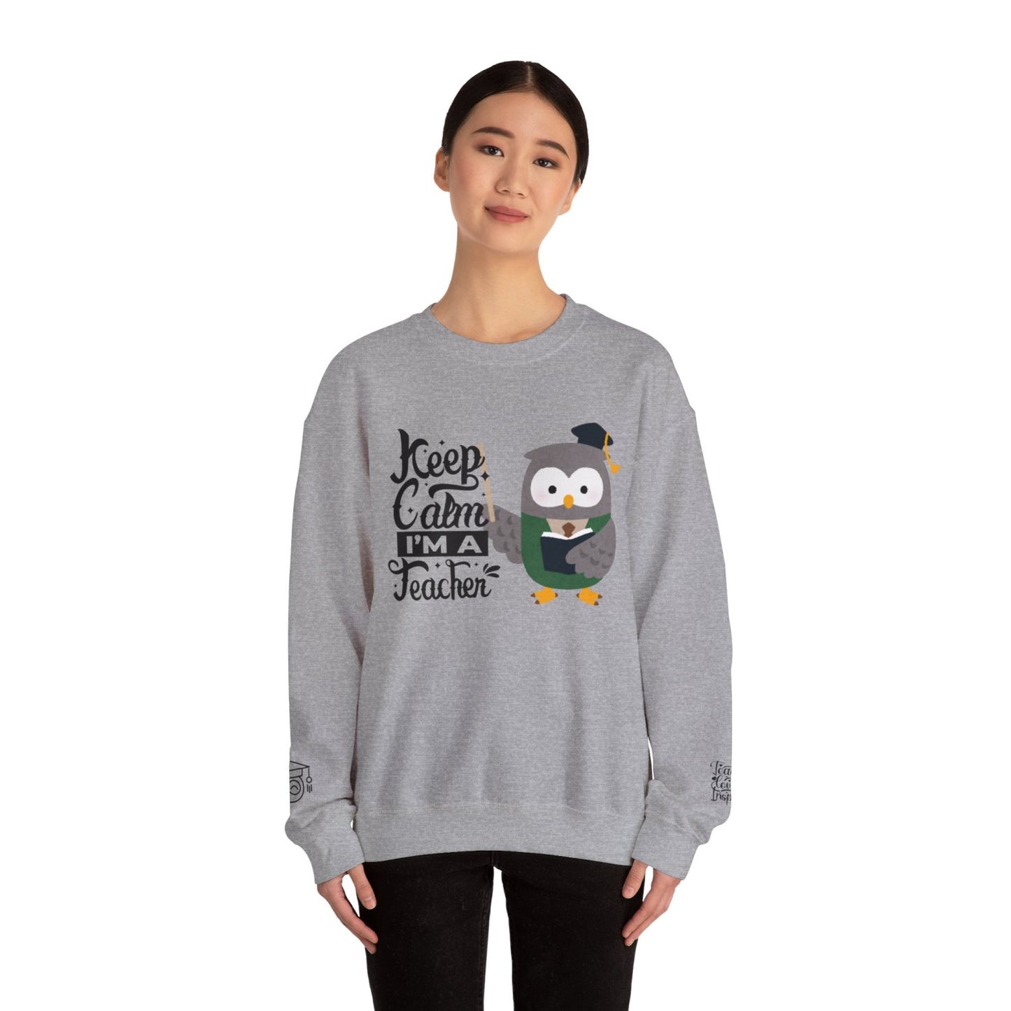 Comfy Teacher Crewneck Sweatshirt
