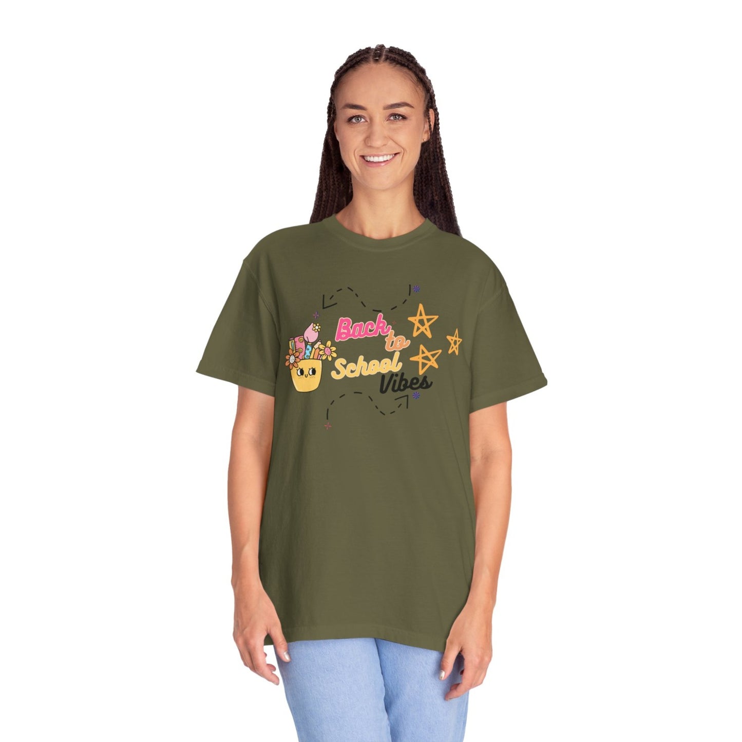 Back to School Vibes T-Shirt for Teacher or Principal