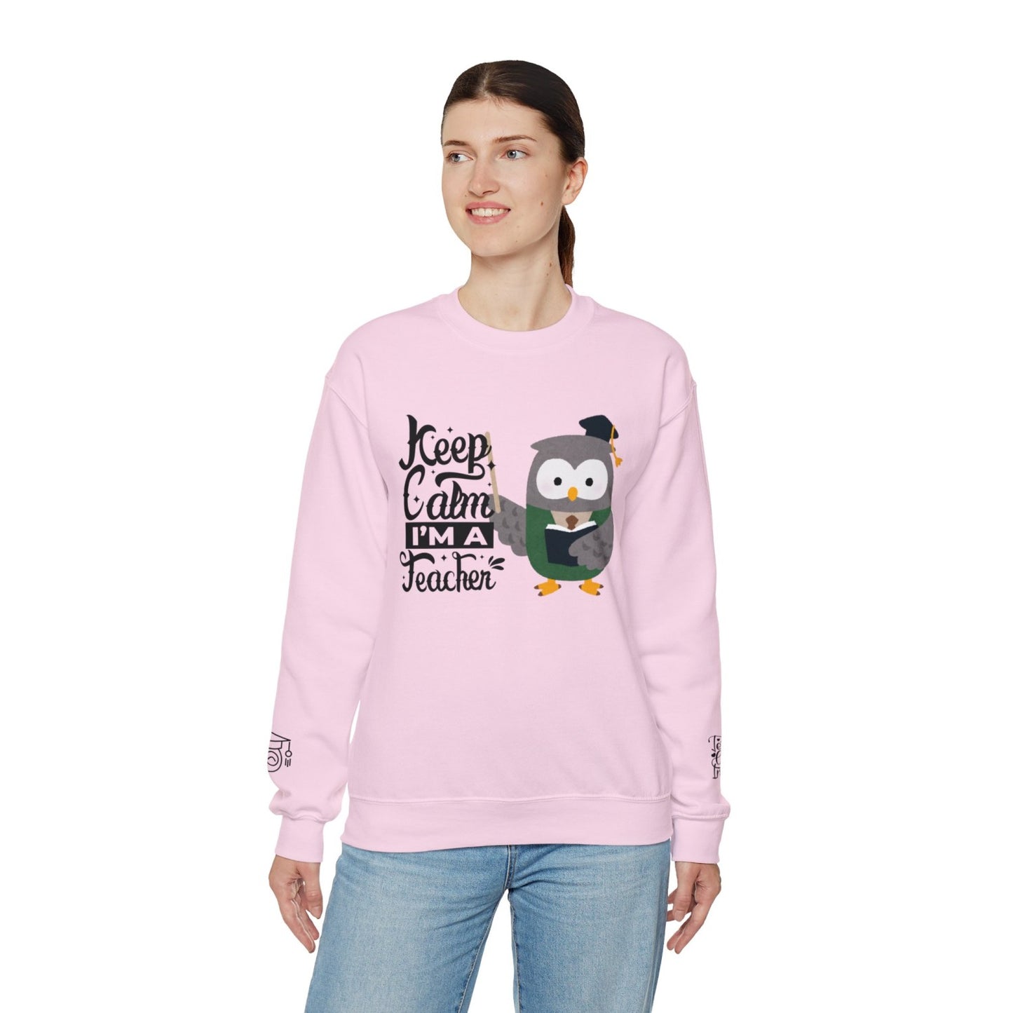 Comfy Teacher Crewneck Sweatshirt