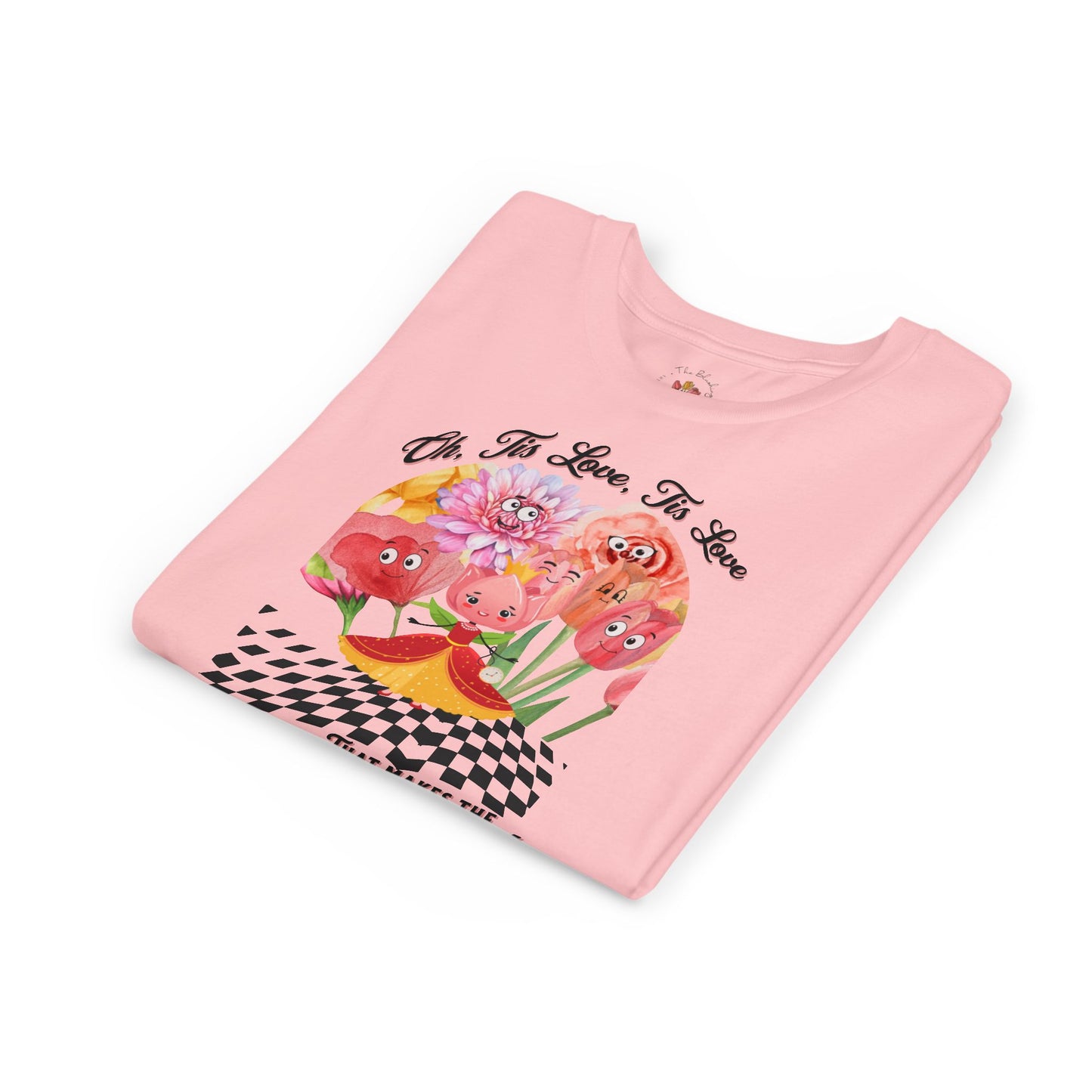 Floral Wonderland Inspired Youth Short Sleeve Tee