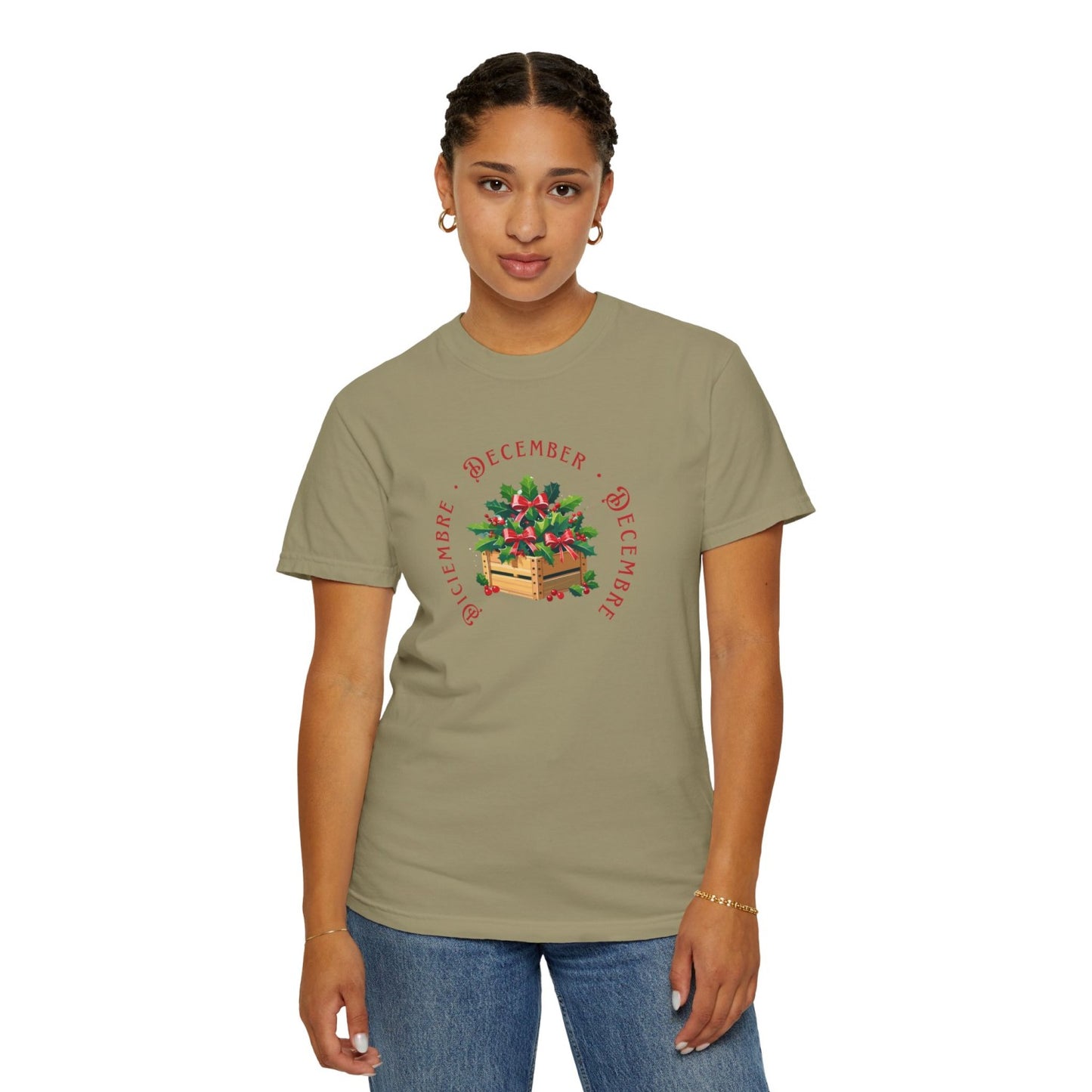 Comfy December Birth Flower T-Shirt