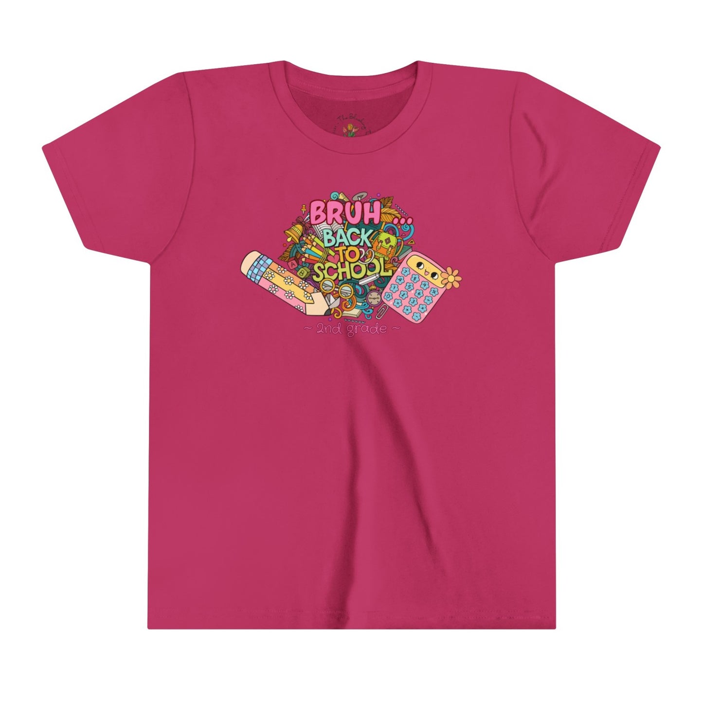 Second Grade Back to School Tee, Bruh