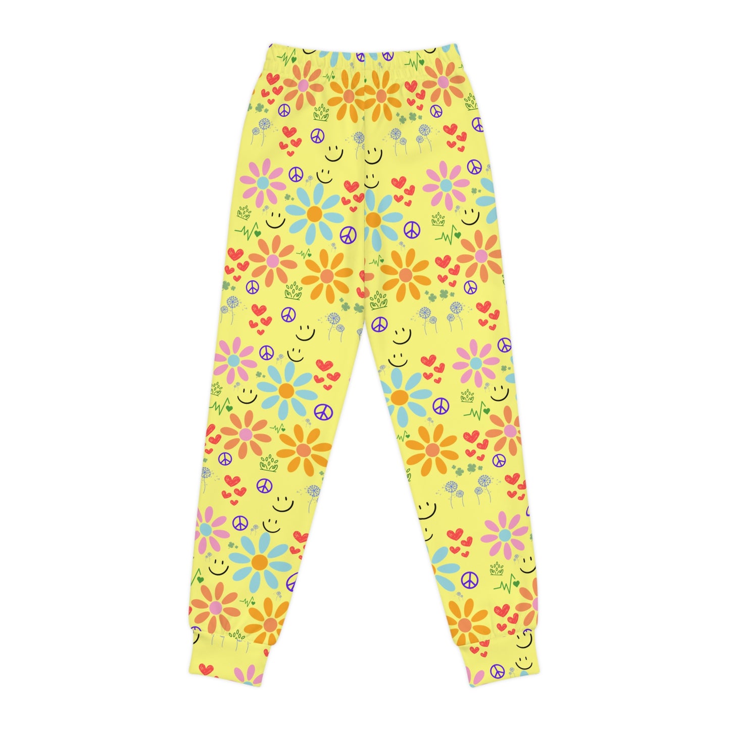 Wishes Collection Youth Joggers (in Yellow)