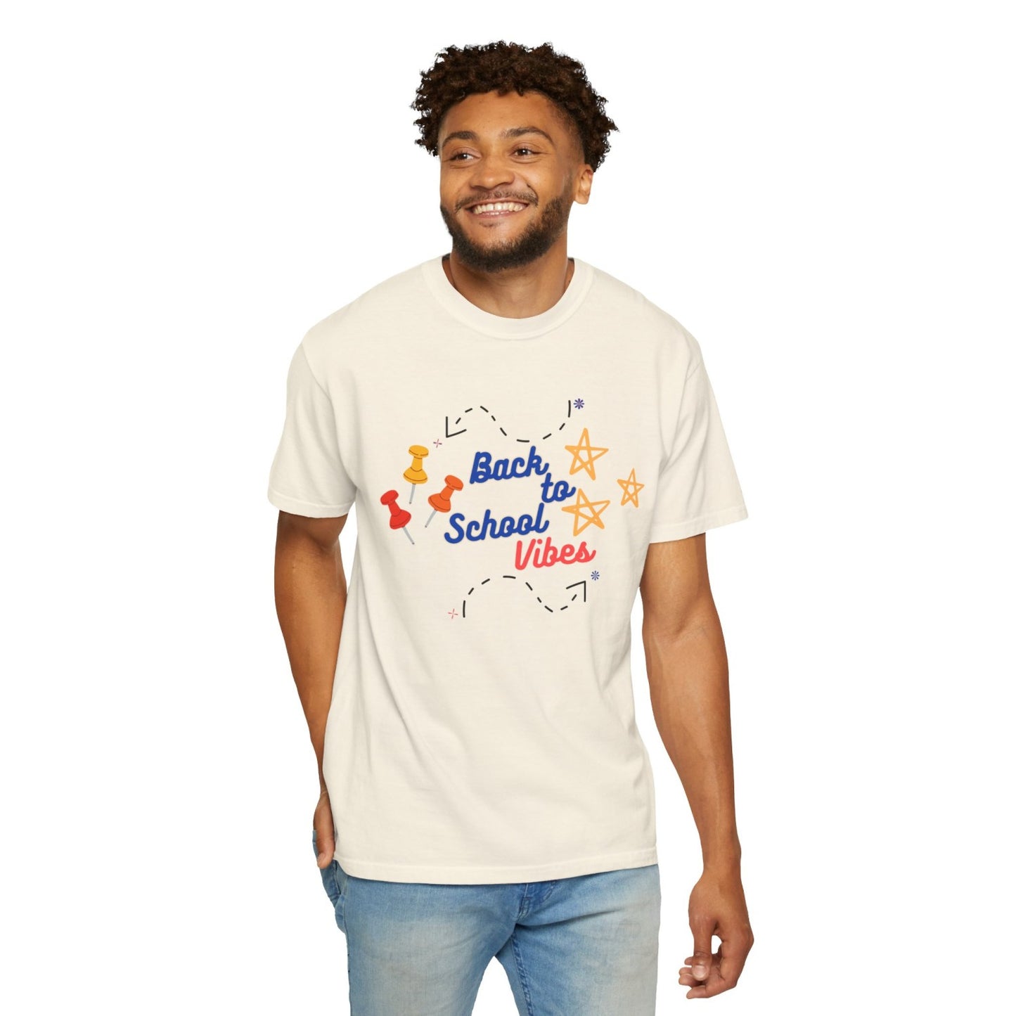 Back to School Vibes T-Shirt for Teacher or Principal