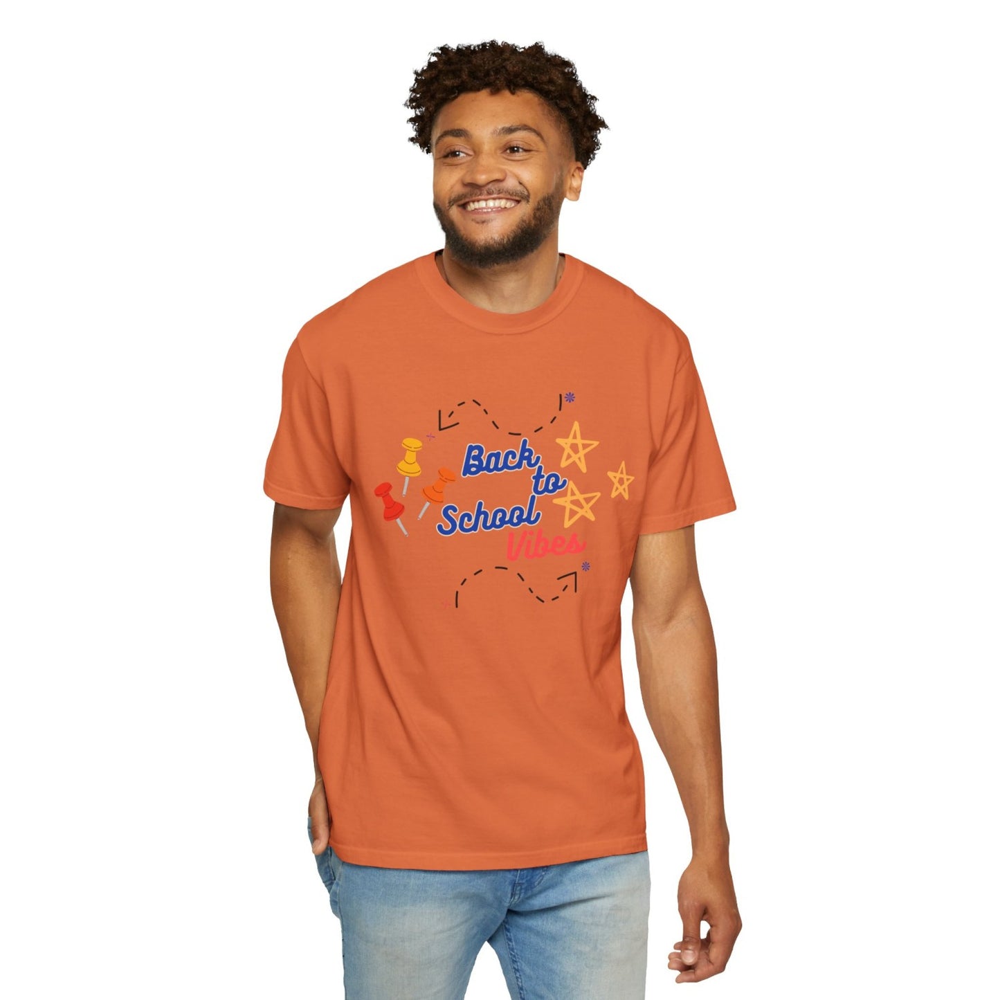Back to School Vibes T-Shirt for Teacher or Principal