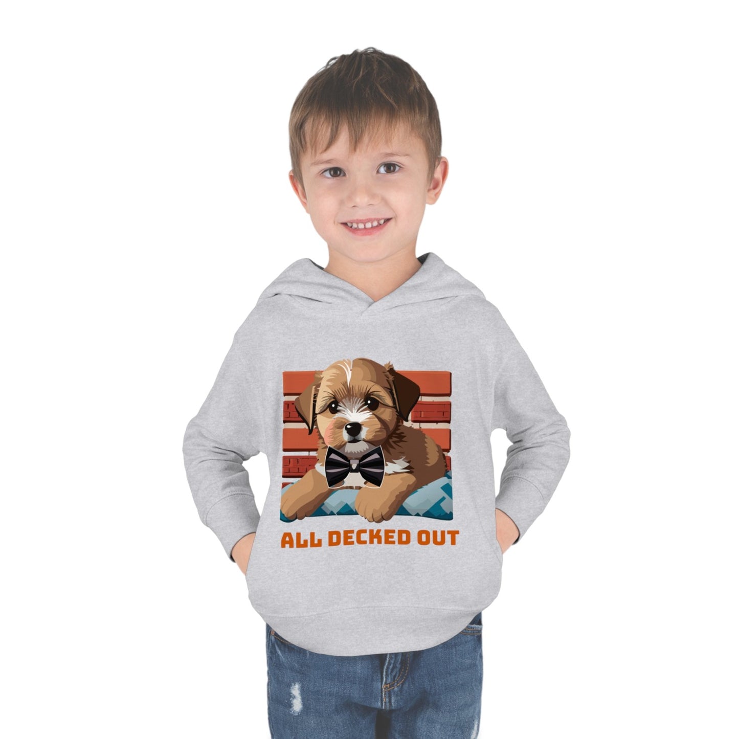 Cozy Toddler Pullover Fleece Hoodie
