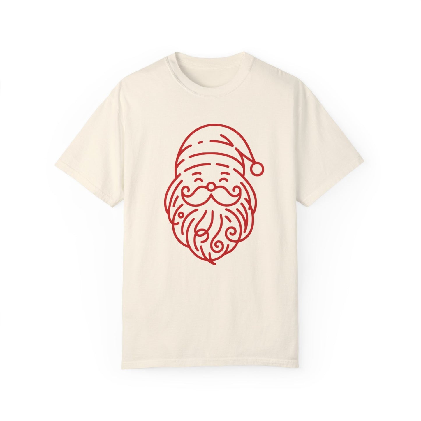 Comfy Minimalist Inspired Santa T-Shirt