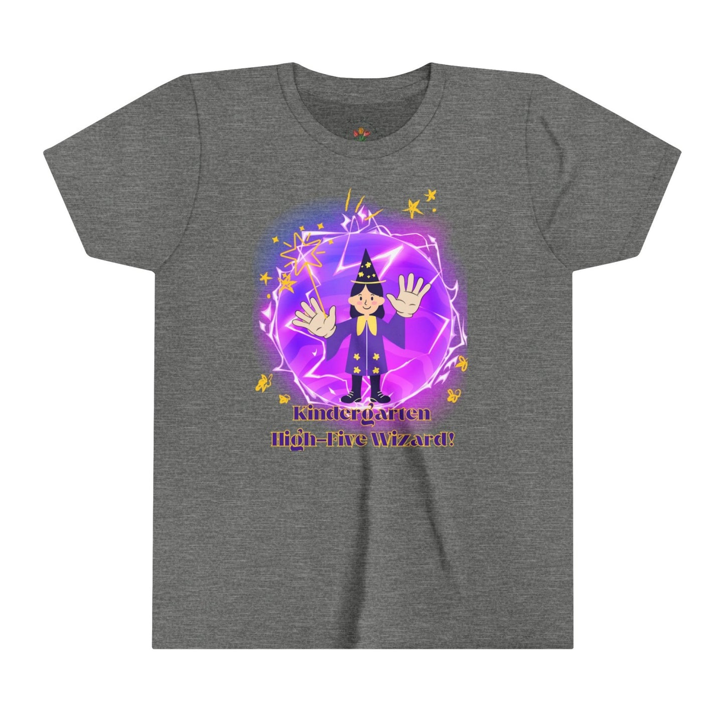 Kindergarten Back to School Tee High-Five Wizard