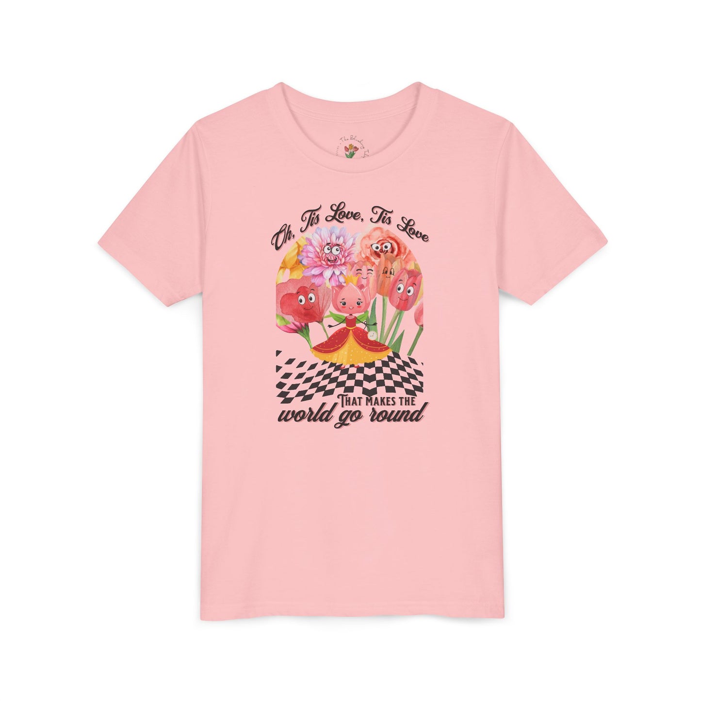 Floral Wonderland Inspired Youth Short Sleeve Tee